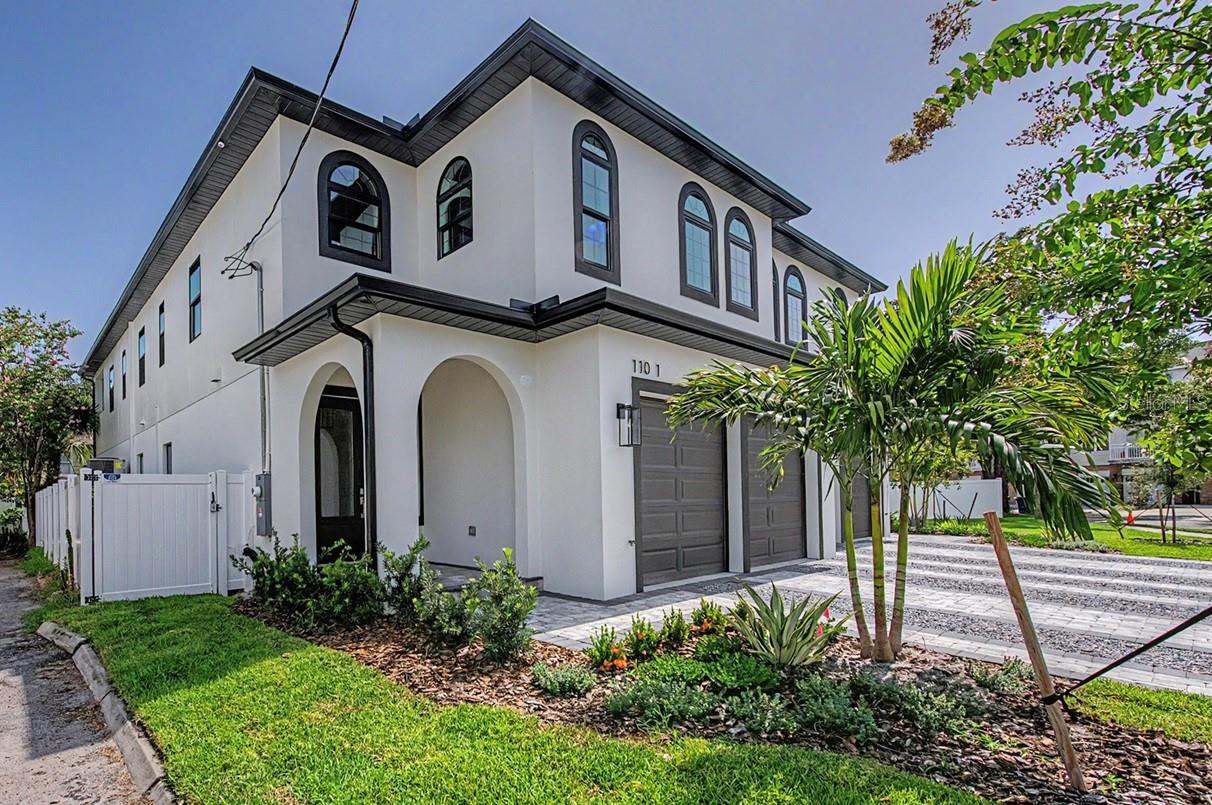 Experience elevated living in this exceptional new construction 4-bedroom, 3.5-bath luxury townhome offering 3,185 square feet of thoughtfully designed living space in the heart of South Tampa. Blending contemporary architecture with high-end finishes and exceptional craftsmanship, this stunning residence delivers the perfect balance of style, comfort, and convenience.
Step inside to an expansive open-concept floor plan featuring soaring ceilings, abundant natural light, recessed lighting, and beautiful tile hardwood-style flooring throughout the main living areas. The spacious living and dining areas flow seamlessly into the chef's kitchen, creating an ideal setting for both everyday living and effortless entertaining.
Designed to impress, the gourmet kitchen features an oversized center island with seating, elegant granite countertops, custom 42-inch cabinetry, multiple pantry closets, and a premium GE Café appliance package, including a built-in beverage refrigerator. Just off the Great room, the private outdoor terrace provides the perfect space for al fresco dining, entertaining guests, or simply relaxing.
Upstairs, the luxurious primary suite offers a peaceful retreat with a spa-inspired ensuite showcasing designer tile, dual vanities, a frameless glass walk-in shower, and an expansive custom walk-in closet. Enjoy your private covered balcony overlooking the beautifully landscaped, fully fenced backyard —an inviting spot for morning coffee or evening relaxation.

The additional bedrooms are generously sized and thoughtfully designed with custom walk-in closets and either private en-suite bathrooms or a well-appointed Jack-and-Jill bath, providing comfort and privacy for family and guests alike.
Additional highlights include an oversized attached two-car garage, a fully fenced backyard, premium finishes throughout, and the added benefit of no HOA fees .
Perfectly situated in one of South Tampa's most sought-after neighborhoods, this home is just minutes from parks, top-rated schools, Midtown Tampa, Hyde Park Village, International Plaza, premier shopping, dining, downtown Tampa, Tampa International Airport, and the area's beautiful Gulf Coast beaches.
Offering sophisticated design, exceptional quality, and an unbeatable location, this remarkable new construction townhome is an opportunity you won't want to miss. Schedule your private showing today.