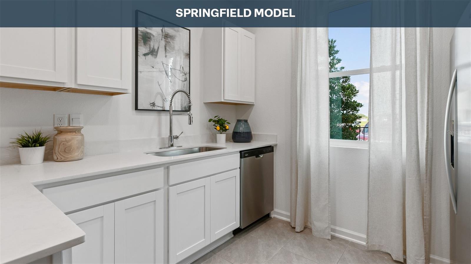 Under Construction. The Springfield townhome is a thoughtfully designed floor plan that offers a surprising amount of space and comfort within approximately 1,308 square feet. With three bedrooms and 2.5 bathrooms, this inviting two-story home is ideal for homeowners seeking a functional layout that still feels open and bright. The main level features a seamless flow between the kitchen and living area, creating a welcoming environment for both relaxing and entertaining. 


The kitchen is designed with ample counter space and storage, making meal preparation easy while staying connected to family and guests in the adjacent living room. Sliding glass doors bring in generous natural light, filling the home with warmth and enhancing the open feel of the living spaces throughout the day. 


Upstairs, the primary suite provides a peaceful retreat, complete with a spacious walk-in closet and a well-appointed bathroom with a large vanity. Two additional bedrooms offer flexibility for guests, children, or a dedicated home office. Built with energy-efficient features and modern construction standards, the Springfield delivers long-term value and everyday comfort in desirable new home communities across North Florida, making it an excellent choice for today’s buyers.