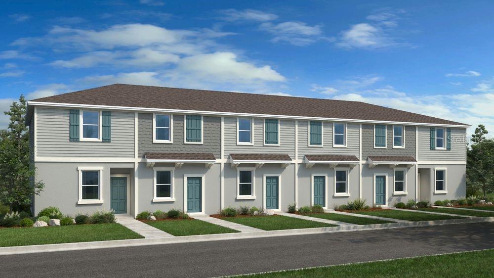 Under Construction. What's Special: Popular Plan | Game Room | Close to Park | Convenient 1st Floor Living | Close to Amenities - New Construction - June Completion! Built by America's Most Trusted Home Builder. Welcome to the Ivy at 10645 Orbit Terrace in The Towns at Skye Ranch! The Ivy is designed to make everyday living feel effortless and beautifully organized. An inviting foyer leads to a bright kitchen at the front of the home, complete with a generous pantry and convenient half bath. The space opens to the dining area and great room, creating a comfortable connection for gathering and relaxing. Just beyond, the outdoor lanai invites peaceful moments in the fresh air. Upstairs, the primary suite offers a serene retreat with a spa-inspired bath and a spacious closet. This level also includes a well-placed laundry room, a secondary bedroom with a private bath, and a flexible tech space. Discover modern, open-concept townhomes in the gated, master-planned Skye Ranch community in Sarasota. Ideally located at Clark and Lorraine Roads, this premier setting offers endless opportunities to explore and enjoy life. The community preserves natural beauty with grand oaks, lush palms, forested wetlands, pristine lakes, and native wildlife. Additional Highlights Include: Whole house blinds. Photos are for representative purposes only. MLS#A4679261