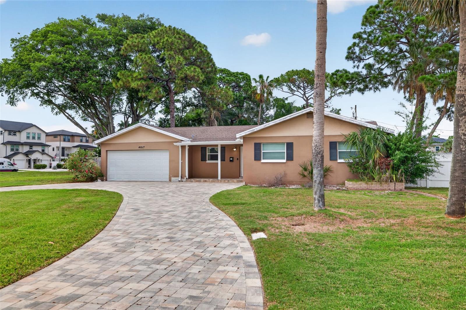 A rare opportunity to build your dream home in one of Northeast St. Petersburg's most established waterfront communities. Situated on an expansive 90' x 152' lot, this Shore Acres property is being offered primarily for land value after sustaining flood damage during Hurricane Helene, creating the perfect canvas for your vision to become reality. Whether you're a builder, investor, or future homeowner, this oversized homesite offers endless possibilities to design and construct a custom residence tailored to your lifestyle. With ample room for a spacious floor plan, resort-style pool, outdoor entertaining areas, and all the features of modern coastal living, the potential is extraordinary.
Shore Acres has become one of St. Petersburg's most sought-after neighborhoods for those seeking a true Florida lifestyle. Known for its waterfront setting, boating culture, and strong sense of community, the area is experiencing a wave of impressive new construction and redevelopment. Residents enjoy easy access to nearby parks, the Shore Acres Recreation Center, neighborhood schools, and the newly restored YMCA. Just minutes away, vibrant downtown St. Petersburg offers an unmatched blend of waterfront parks, world-class museums, Michelin-recognized restaurants, boutique shopping, sidewalk cafés, and endless entertainment. With convenient access to Tampa International Airport and the Gulf beaches, this exceptional location combines neighborhood charm with urban convenience. Opportunities to secure a lot of this size in Shore Acres are increasingly rare. Bring your architect, your builder, and your imagination—this is your chance to create something truly special in one of St. Petersburg's most desirable coastal communities.