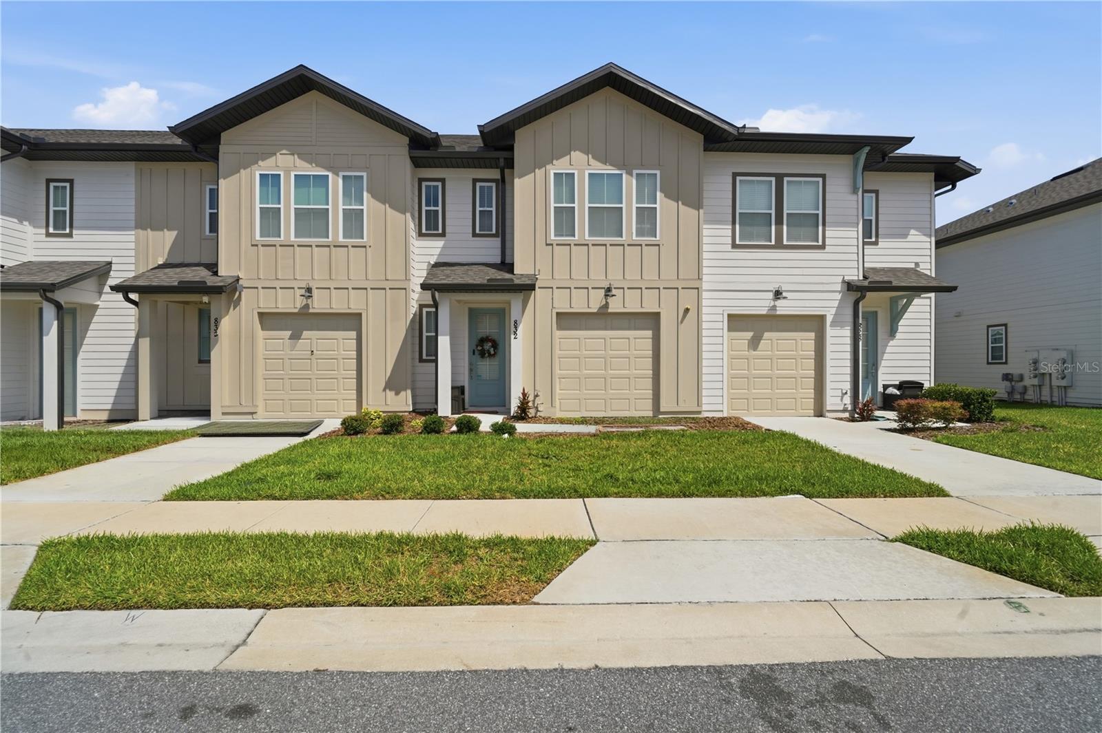 Welcome to The Enclaves at Festival, a sought-after community in the thriving Davenport area known for its exceptional amenities, convenient location, and versatile ownership opportunities. This beautifully maintained three-bedroom, two-and-a-half-bath townhome with a one-car garage offers a comfortable and functional design ideal for a primary residence, vacation retreat, or investment property, subject to community guidelines. The thoughtfully designed floor plan features a spacious living and dining area that seamlessly connects to the kitchen, creating an ideal setting for everyday living and entertaining. The kitchen is equipped with quartz countertops, 42-inch cabinetry, stainless steel appliances, and generous storage space, combining style and practicality. Sliding glass doors open to a private rear patio overlooking a tranquil conservation area, providing a peaceful backdrop with no rear neighbors. Upstairs, the well-appointed bedrooms, comfortable accommodations, including a spacious primary suite and ample closet space throughout. Residents of The Enclaves at Festival enjoy access to an impressive collection of resort-style amenities, including a community pool with water attractions, splash zone, fitness center, miniature golf course, beach volleyball court, and recreational areas designed for all ages. Ideally situated near ChampionsGate, Posner Park, Festival Plaza, restaurants, shopping centers, grocery stores, and major transportation corridors, this location offers convenient access to everything Central Florida has. Walt Disney World, world-famous attractions, entertainment venues, and outdoor recreation are all within easy reach. Healthcare facilities, including AdventHealth hospitals and urgent care centers, are located just minutes away. Positioned between Orlando and Tampa, this rapidly growing corridor continues to benefit from significant commercial, retail, and infrastructure expansion, supporting long-term desirability and market appeal. Combining a prime location, attractive community amenities, conservation views, and exceptional flexibility, this townhome presents a unique opportunity in one of Central Florida's fastest-growing destinations.