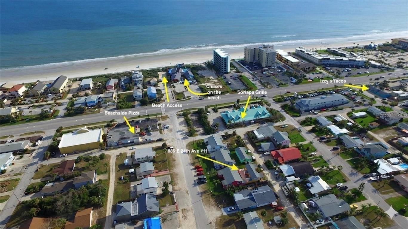 UNICORN ALERT!!! WELCOME TO YOUR COASTAL RETREAT!!!  This quaint one-bedroom condo offers the ultimate beachside lifestyle, blending a prime location with thoughtful upgrades.  Properties in the Atlantic Sand Dollar Beach Club community rarely become available.  Perhaps it’s because of its laid-back charm of the Florida Keys right here in New Smyrna Beach and low monthly fees, but owners rarely let these little gems go!!  This adorable beach bungalow offers a newly renovated kitchen featuring sleek finishes and a light, airy living space designed for relaxation.  The full bathroom boasts a beautifully designed custom-tiled shower, adding a touch of elegance to this efficient coastal gem.  For total peace of mind, this beach bungalow is being sold completely furnished. Just bring your toothbrush and start living the dream immediately. Location is everything, and this property delivers.  Just steps to the beach, your toes can be in the sand within minutes.  Enjoy four popular restaurants located just steps away, offering diverse dining options without ever needing to start your car.  New Smyrna Beach’s popular Flagler Avenue is only one mile away, boasting live entertainment, great restaurants, fun bars and local shops.   Whether you are seeking a private weekend getaway, a cozy permanent residence, or a high-performing investment property, this condo fits the bill. And if that isn’t enough, short-term rentals are allowed in this community, making this a rare and versatile find.  Don’t miss your opportunity to schedule your showing today and make this coastal gem yours!  The information provided is deemed to be accurate but cannot be guaranteed.  Seller is firm on asking price.  

Disclosure: The information provided is deemed to be accurate but cannot be guaranteed.  Property information, including but not limited to square footage, room dimensions, lot size, measurements, features, and specifications, may be obtained from public records, property appraiser data, third-party sources, or seller-provided information and is deemed reliable but not guaranteed. Broker and Seller make no warranties or representations as to the accuracy of such information. Buyers are advised to independently verify all measurements, dimensions, and property details. Broker shall not be held liable for inaccuracies, omissions, or changes in information provided by third parties or public records.