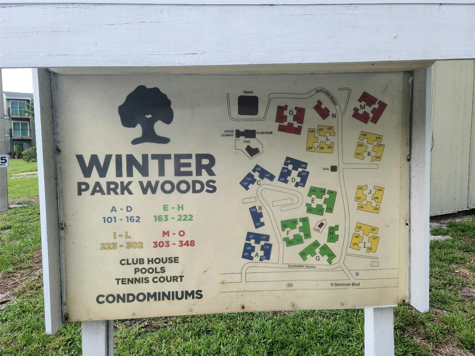 WINTER PARK WOODS CONDO - Residential