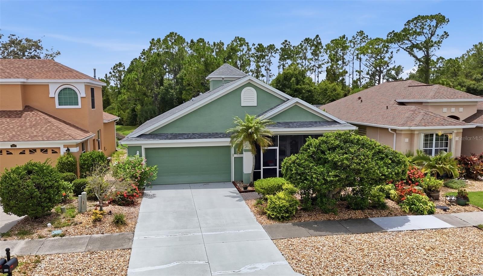 Enjoy tranquil lakefront living in the highly desirable, deed-restricted Lakeside Plantation community. This well-maintained 3-bedroom, 2-bathroom, 2-car garage home offers a bright and open floor plan with soaring tray ceilings, stylish finishes, and inviting indoor-outdoor living spaces. Relax by the cozy gas fireplace, unwind on the screened lanai overlooking the lake, and enjoy an active lifestyle with exceptional resort-style community amenities. Best of all, this home has no HOA fees while still providing access to the community's outstanding amenities, all conveniently located within walking distance of the clubhouse.

INTERIOR FEATURES
• 3 bedrooms, 2 bathrooms
• 2-car attached garage
• Bright, open-concept floor plan
• High tray ceilings
• Laminate flooring throughout the main living areas
• Spacious living and dining room
• Gas fireplace
• Custom built-in shelving
• Sliding glass doors leading to the screened lanai
• Abundant natural light
• Designed for comfortable everyday living and entertaining

KITCHEN FEATURES
• Updated kitchen
• Stainless steel appliances
• Gas range
• Granite countertops
• Tile backsplash
• Breakfast bar
• Closet pantry
• Built-in desk/workstation
• Door leading to the screened front porch
• Open to the main living area

PRIMARY SUITE
• Spacious primary bedroom
• Dual closets
• Private en-suite bathroom
• Dual sink vanity
• Soaking tub
• Walk-in shower

GUEST BEDROOMS & BATH
• Two guest bedrooms
• Built-in closets
• Full guest bathroom nearby
• Convenient layout for family or guests

OUTDOOR FEATURES
• Screened rear lanai
• Peaceful lake views
• Lush tropical landscaping
• Screened front porch
• Ideal for relaxing or entertaining outdoors

COMMUNITY FEATURES – LAKESIDE PLANTATION
• No HOA fees
• Access to resort-style community amenities
• Walking distance to the clubhouse and amenities
• Deed-restricted community
• Clubhouse
• Heated community pool & spa
• Fitness center
• Basketball court
• Pickleball courts
• Tennis courts
• Bocce ball courts
• Billiards room
• Library
• Card lounge
• Conference room
• Picnic area
• Playground
• Year-round social clubs, activities, and community events

LOCATION HIGHLIGHTS
• Convenient access to shopping and dining
• Close to medical facilities
• Easy access to US-41 and I-75
• Near Charlotte Harbor, boating, fishing, and golf courses
• Convenient to Downtown Punta Gorda and North Port
• Short drive to Gulf beaches

Whether you're searching for a full-time residence, seasonal retreat, or investment opportunity, this lakefront home combines comfortable living, thoughtful updates, scenic water views, the benefit of no HOA fees, and access to exceptional amenities in one of the area's most desirable communities. Schedule your private showing today!