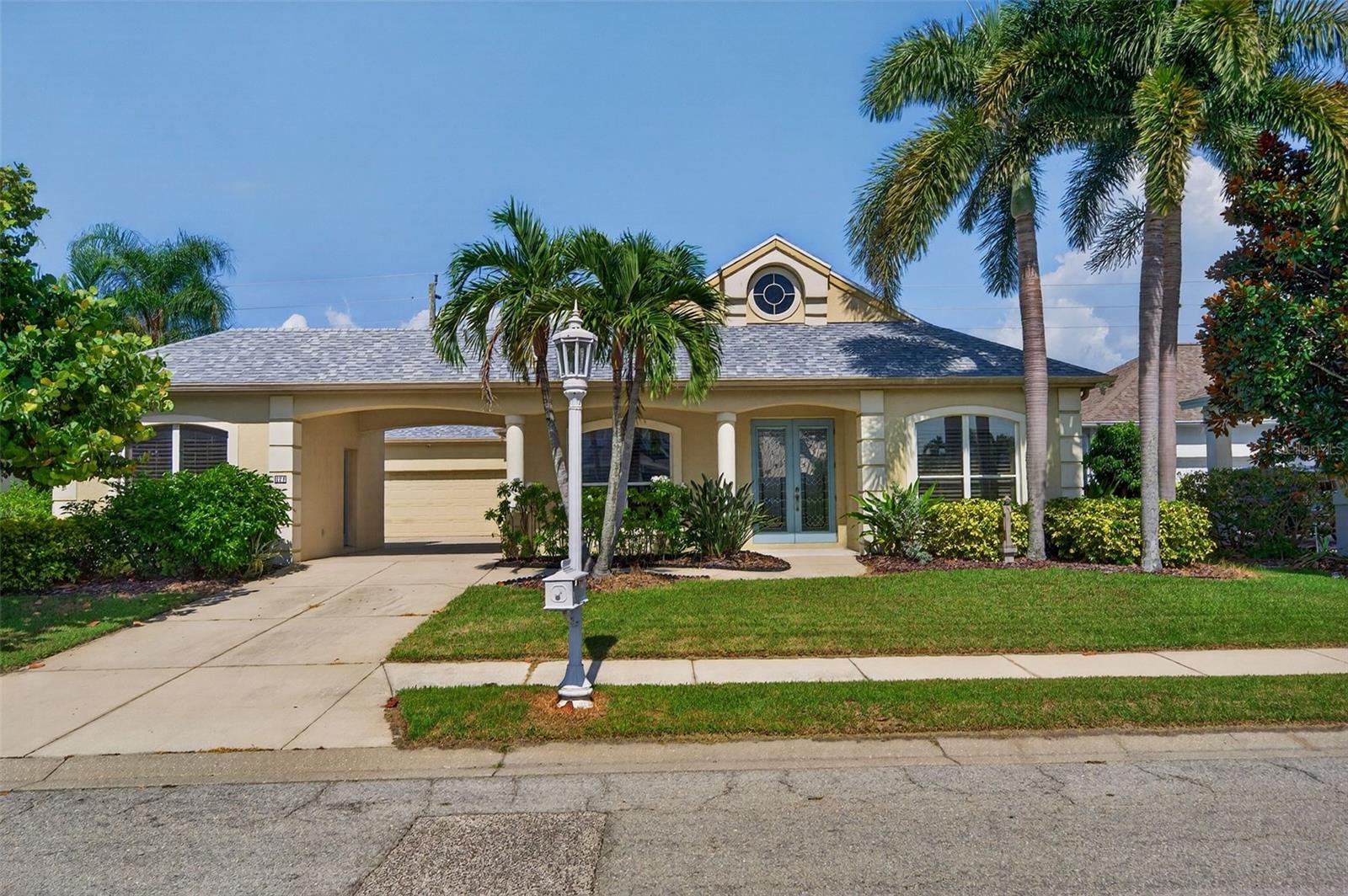 A rare opportunity in The Inlets, this 4-bedroom, 3-bath, pool home offers approximately 2,342 square feet and a truly flexible layout highlighted by a separate private suite with its own entrance, bedroom, bathroom and living space. Ideal for extended family, long-term guests, a caregiver, multigenerational living or a private home office, this self-contained space sets the property apart from typical homes in the community.
The main residence offers comfortable, well-maintained living areas and a spacious kitchen equipped with a Café six-burner range and convection oven, KitchenAid refrigerator and ample room for cooking and entertaining. The screened pool and outdoor living areas provide a private setting for relaxing, dining and enjoying the Florida lifestyle.
Important recent improvements include a full roof replacement completed in April 2025, a new water heater installed in March 2026, and a new pool motor and pump installed in June 2026. A Samsung washer and dryer are also included.
Located in The Inlets, one of Bradenton's established boating communities, the property includes a deeded boat slip and offers convenient access to the area's waterways. With private guest accommodations, a pool, major recent improvements and boating access, this home delivers a combination of space, flexibility and lifestyle that is difficult to find in this price range.