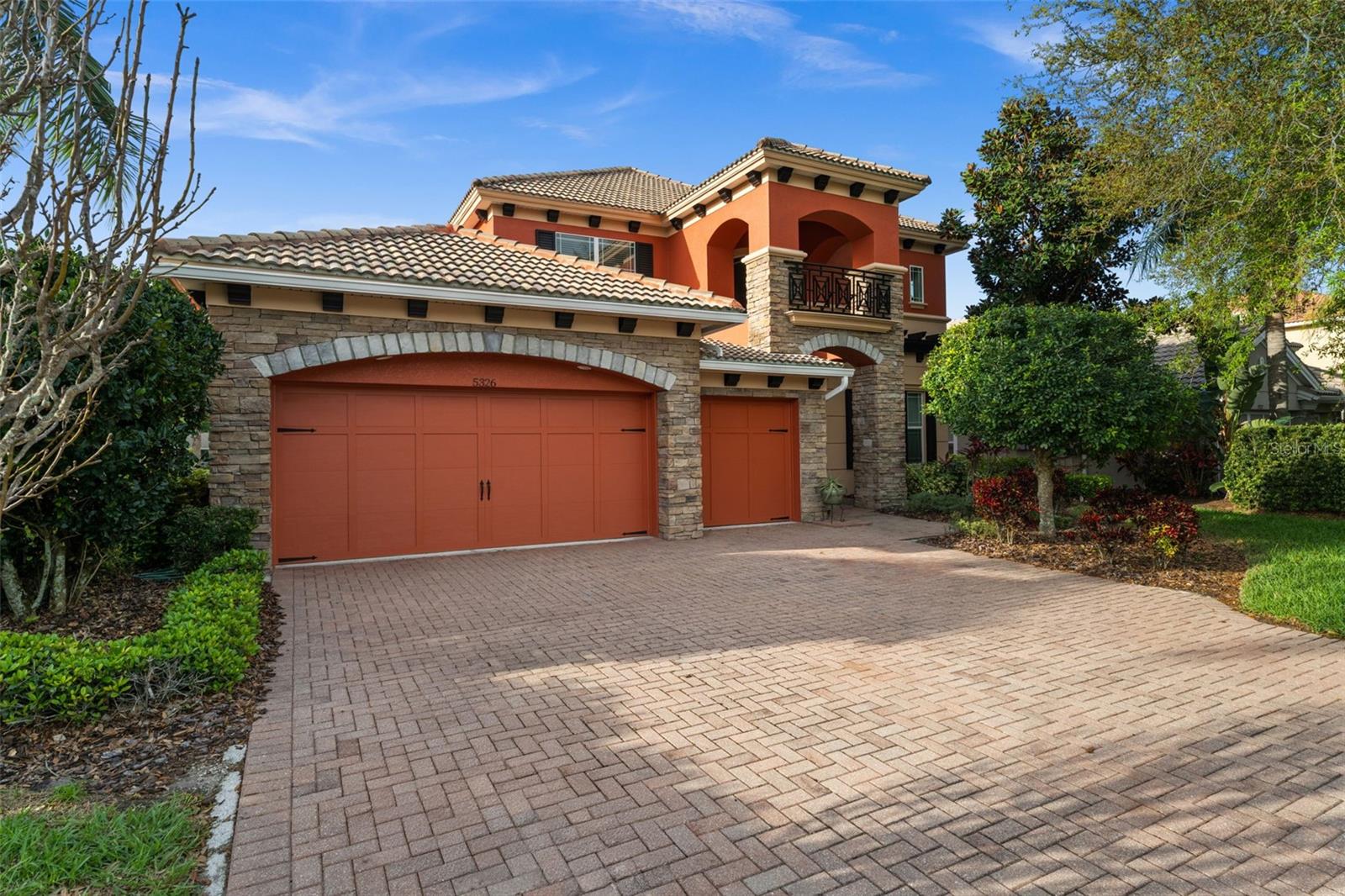 Virtually Staged. The home itself is an absolutely meticulously maintained full 4 bedroom, 3 and a half bathroom that is light, bright, and feels even larger than its 3394 square feet. This home also features a full three-car garage and is situated in a delightful, desirable, quiet , gated neighborhood within touching distance of Sarasota’s ever popular UTC Mall area, as well as the dining/shopping ,recreational Benderson Park ,spectacular Mote Aquarium and options of Lakewood Ranch and Downtown Sarasota. Sarasota-Bradenton International Airport, and I-75 are all just minutes away, with easy access to the surrounding Gulf Coast communities and most beautiful, famous Beaches. Stepping through the front door one is immediately greeted by a large sitting area  A large kitchen (a chef will find themselves at home here) outfitted with granite countertops and stainless steel appliances is situated at the heart of the home. It overlooks yet another living space, making it a great spot for entertaining guests. A split-floor plan accommodates maximum privacy and comfort and makes the home well-suited for hosting out-of-town guests and Family. 
The primary bedroom is conveniently located on the first floor, offering a private retreat with direct access to the caged lanai, The fully-screened patio area has plenty of space for grilling and outdoor dining, and is partially covered by a roof extension, so relax in the shade on those warmer summer days.
Upstairs, you'll find 3 additional bedrooms and  bonus room, offering plenty of space for everyone to unwind. The Sonoma community offers a low HOA and no CDD, adding long-term value and affordability in addition offers:  play ground, community pool, access to natural, spectacular Conservatory Park.  That unique home delivers privacy, space, and an exceptional location, a rare combination that is increasingly hard to find. Don't miss the opportunity, schedule your showing time.