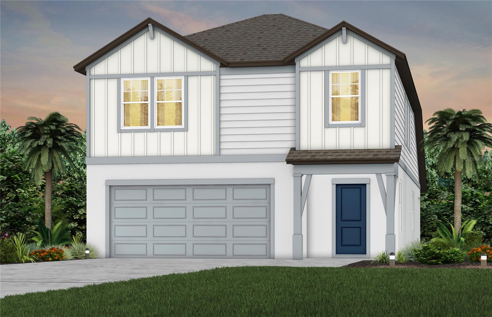 Virtually Staged. Under Construction. Enjoy all the benefits of a Pulte new construction home with the privacy of being within the new phase of Waterset, the highly amenitized, master-planned community in Apollo Beach. This home is conveniently located near resort-style pools and amenities. Enjoy miles of trails, sports courts, parks, and so much more!
Featuring the new consumer-inspired Sonora floor plan, this home has the layout you’ve been looking for. The designer kitchen showcases a large center island with a single-bowl sink and upgraded faucet, modern stone gray cabinets, quartz countertops with a 3"x6" white subway tiled backsplash, a walk-in pantry, and Whirlpool stainless steel appliances including a dishwasher, refrigerator, microwave, and range.
The bathrooms have matching cabinets and quartz countertops, and dual sinks in the full baths. Plus, the Owner’s bath features a walk-in shower, linen closet, and private commode. There is luxury vinyl plank flooring in the main living areas, 18”x18” floor tile in the baths and laundry room, and stain-resistant carpet in the bedrooms and loft. 
This home makes great use of space with a 1st-floor Owner’s suite, a versatile loft with 2 storage closets and a linen closet, a convenient laundry room with Whirlpool washer and dryer, an extended covered lanai, and a 2-car garage. 
Additional features and upgrades include LED downlights and floor outlet in the gathering room, pendant pre-wiring in the kitchen, TV prep in the gathering room, faux wood blinds, tray ceiling at gathering room, polish chrome cabinet hardware, and a Smart Home technology package with a video doorbell. 
Enjoy peace of mind with Pulte’s transferable, 10-year Limited Structural Warranty that covers materials and workmanship in the 1st year, workability of plumbing, electrical, HVAC, and other mechanical systems through the 2nd year, various types of water infiltration and internal leaks through the 5th year, and the structural integrity of the home through the 10th year. Plus, we’re currently offering limited-time incentives and below-market rates!