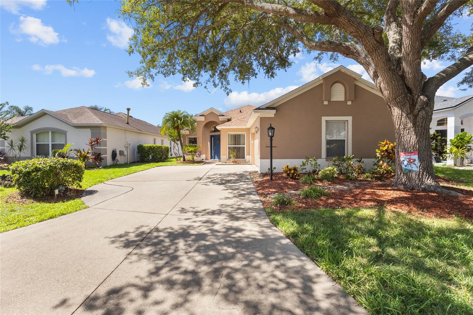This well maintained 4 bedroom, 2 bathroom home offers a spacious, functional layout in the established Summerfield community of Lakewood Ranch. Filled with natural light, the home features multiple living spaces designed for both everyday living and entertaining. Major updates include a new roof (2023) and new A/C (2024), providing added value and peace of mind.

The kitchen offers plenty of counter space, stainless steel appliances, a breakfast nook, and an open layout overlooking the living room, making it easy to stay connected while preparing meals. A separate formal dining room provides additional space for family dinners and special occasions.

The primary suite is generously sized and includes a walk in closet and an ensuite bathroom with dual vanities, a garden tub, and a separate shower. Three additional bedrooms provide flexibility for guests, a home office, or hobbies.

Step outside to the covered, screened lanai with ample space for a dining table and seating, creating the perfect spot to enjoy outdoor meals or gather with friends and family.

Summerfield is one of Lakewood Ranch's most established neighborhoods, offering convenient access to parks, golf courses, walking trails, top rated schools, shopping, dining, and everyday essentials. With its spacious floor plan, recent major updates, and desirable location, this home is ready for its next owner.