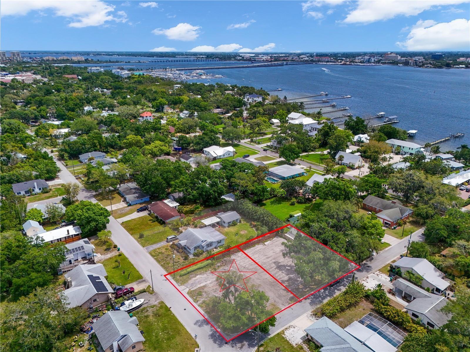 Beautiful lot just 1 block from the Manatee River! Roughly 1,500 sq/ft of impact fee credit. Cleared and ready to be built on