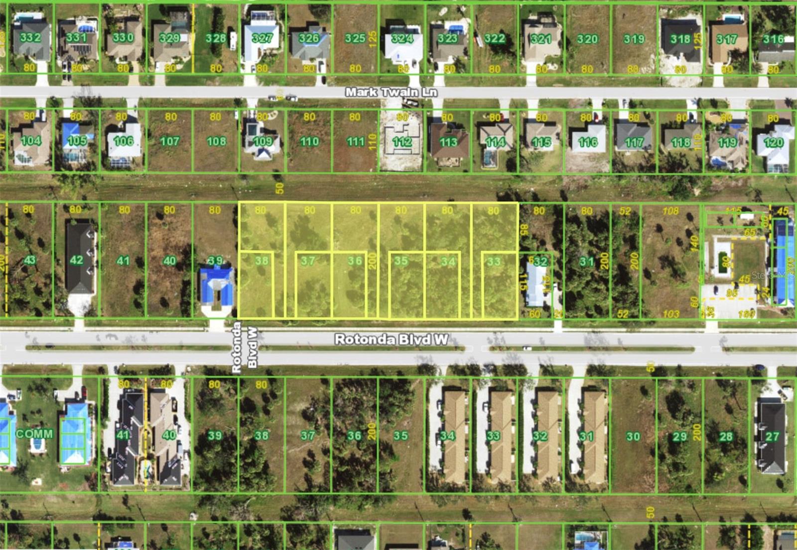 ROTONDA WEST-PEBBLE BEACH - Land