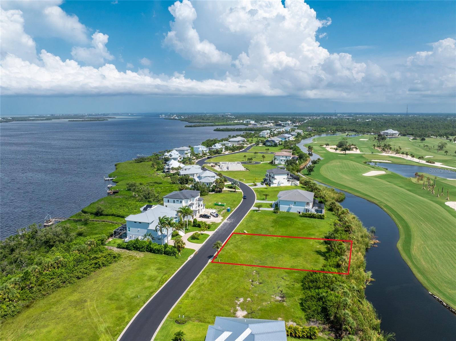 Discover a truly spectacular setting for your custom home within Eagle Preserve Estates, a premier gated community on the desirable Cape Haze peninsula. This isn't just a lot; it's a foundation for a lifestyle defined by stellar views and unparalleled privacy. This one-third acre homesite borders a tranquil golf course pond, offering a serene backdrop for your daily life. Eagle Preserve is a hidden gem, perfectly nestled between the Lemon Bay/Intracoastal Waterway and the renowned Lemon Bay Golf Club, guaranteeing views galore from nearly every direction.
Here, every home is a custom masterpiece, built by the owner’s chosen builder to uphold the community's exceptional architectural standards. With all utilities discreetly placed underground, the natural, uncluttered beauty remains intact. Enjoy low annual HOA fees and a meticulously maintained community.
For the golf enthusiast, you have immaculate views of the newly renovated semi-private Audubon course right next door. Despite its secluded ambiance, you are only a brief drive from everything Southwest Florida offers: Gulf beaches, the charming town of Boca Grande, world-class fishing, boating, and exceptional dining and shopping.