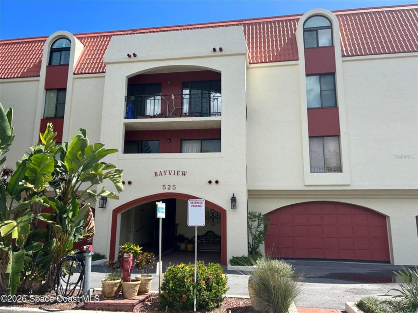 Indian River Waterfront Condo -ONLY $420,000! Watch stunning views from this gated, fully furnished 3BR/ 2BA turnkey condo! Enjoy front row seats to rocket launches, dolphins, manatees, and stunning sunrises right from your balcony! The open floor plan features a spacious living area and dining area overlooking the river and community pool. Updated kitchen includes granite countertops, stainless steel appliances, and a cozy nook perfect for a small office or breakfast space. Just off the kitchen is a large laundry room with a washer and dryer and abundant cabinets for storage. The large primary suite offers a private balcony to enjoy your morning coffee or a rocket launch! Updates include a newer washer/ dryer, newer water heater, newer circuit panel breaker and newer garbage disposal. Tile throughout except for the bedrooms. Hurricane shutters also included. Sold completely furnished-just bring your suitcase. Minutes to beaches, shopping, parks and historic downtown Titusville.