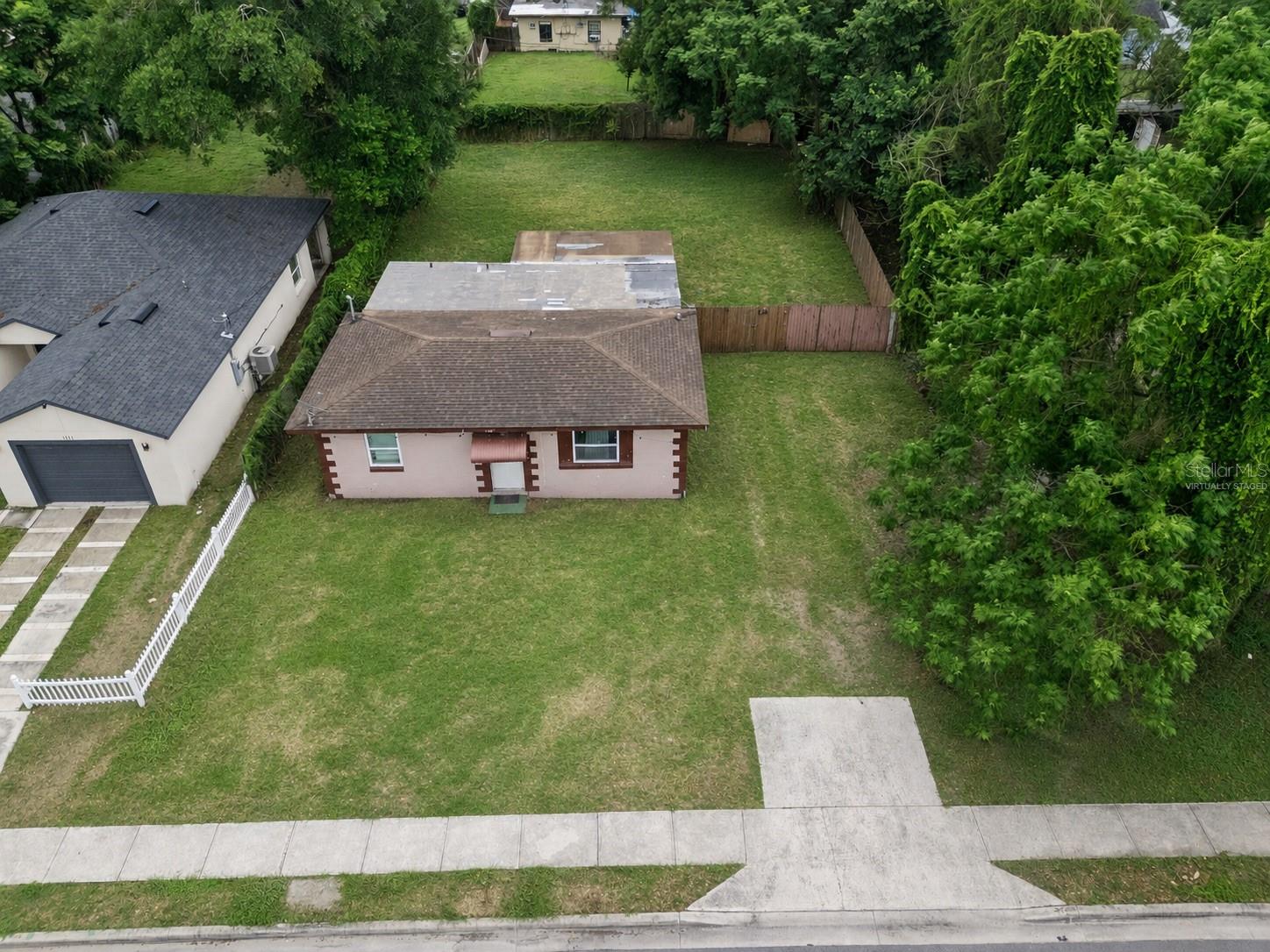 Investor special with endless potential in the heart of Orlando! ZONED R3! Can have 3 dwellings! This unique duplex property offers a 2 bedroom, 1 bathroom unit in the front and a spacious 3 bedroom, 2 bathroom unit in the rear, presenting multiple opportunities for renovation, rental income, or redevelopment. Will be vacant end of July. Situated on an oversized lot with desirable R-3 zoning, the property allows for up to three dwellings, making it an ideal opportunity for investors, builders, or developers looking to maximize returns. The existing structures require TLC, but the value lies in the incredible income-producing potential and flexible development options. Whether you envision renovating the current duplex, building a triplex, adding another home, or creating a multi-unit investment project, this property offers the space and zoning to bring your vision to life. Conveniently located near Downtown Orlando, major highways, shopping, dining, and employment centers, this is a rare opportunity to secure a large development-ready lot in a rapidly growing area.