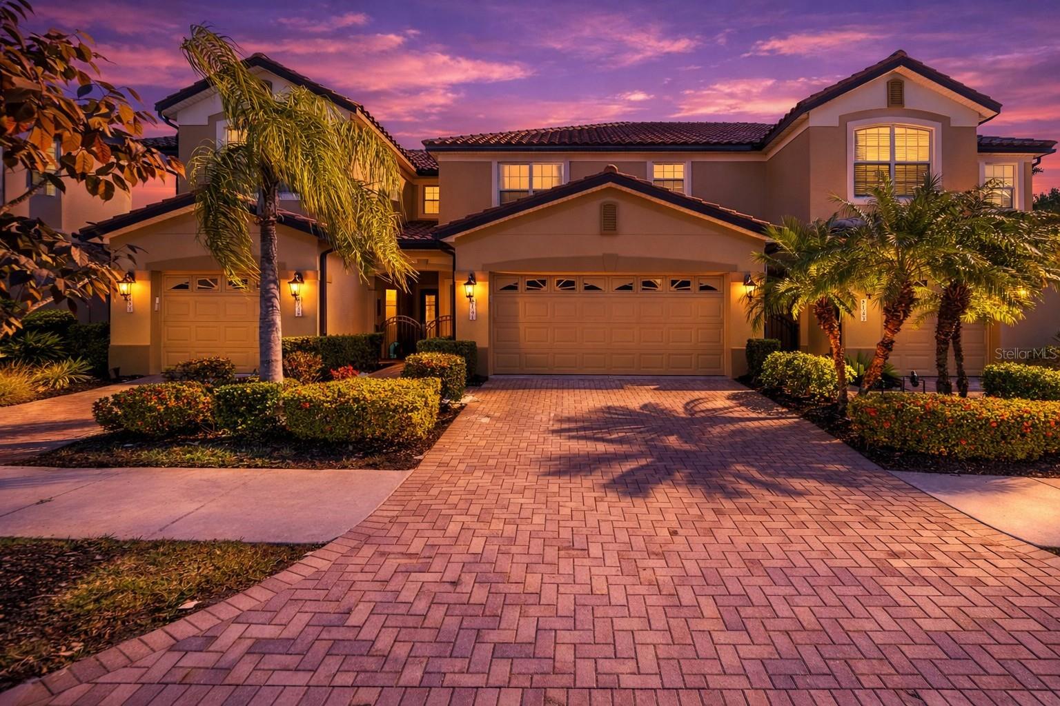 Welcome to the peaceful Miramar community within Lakewood Ranch Country Club, where this sun-filled second-floor condominium offers the perfect balance of comfort, space, and refined living. Featuring just over 1,800 square feet of thoughtfully designed living space, this residence includes three spacious bedrooms, two beautifully updated bathrooms, a brand new 2026 AC, and a flexible bonus area ideal for a home office, den, or additional living space. The open-concept kitchen and living area create a seamless flow for everyday living and entertaining, highlighted by white shaker cabinetry, stone countertops, and timeless finishes, while tile flooring throughout enhances the bright and airy feel of the home. Sliding doors lead to a covered lanai, providing a quiet retreat to enjoy the serene surroundings. Additional features include a dedicated laundry room, a two-car garage with an epoxy-coated floor offering ample storage, and a paver driveway that adds to the home’s curb appeal. Residents of Miramar enjoy access to outstanding amenities including a clubhouse with gathering space and kitchen, a fully equipped fitness center, and a resort-style pool and spa, with optional Lakewood Ranch Country Club memberships available for golf, tennis, and social activities. Conveniently located near Lakewood Ranch Main Street, Waterside Place, and University Town Center, with easy access to Benderson Park and a short drive to the world-renowned Gulf Coast beaches, this home offers an exceptional Florida lifestyle in a sought-after setting.