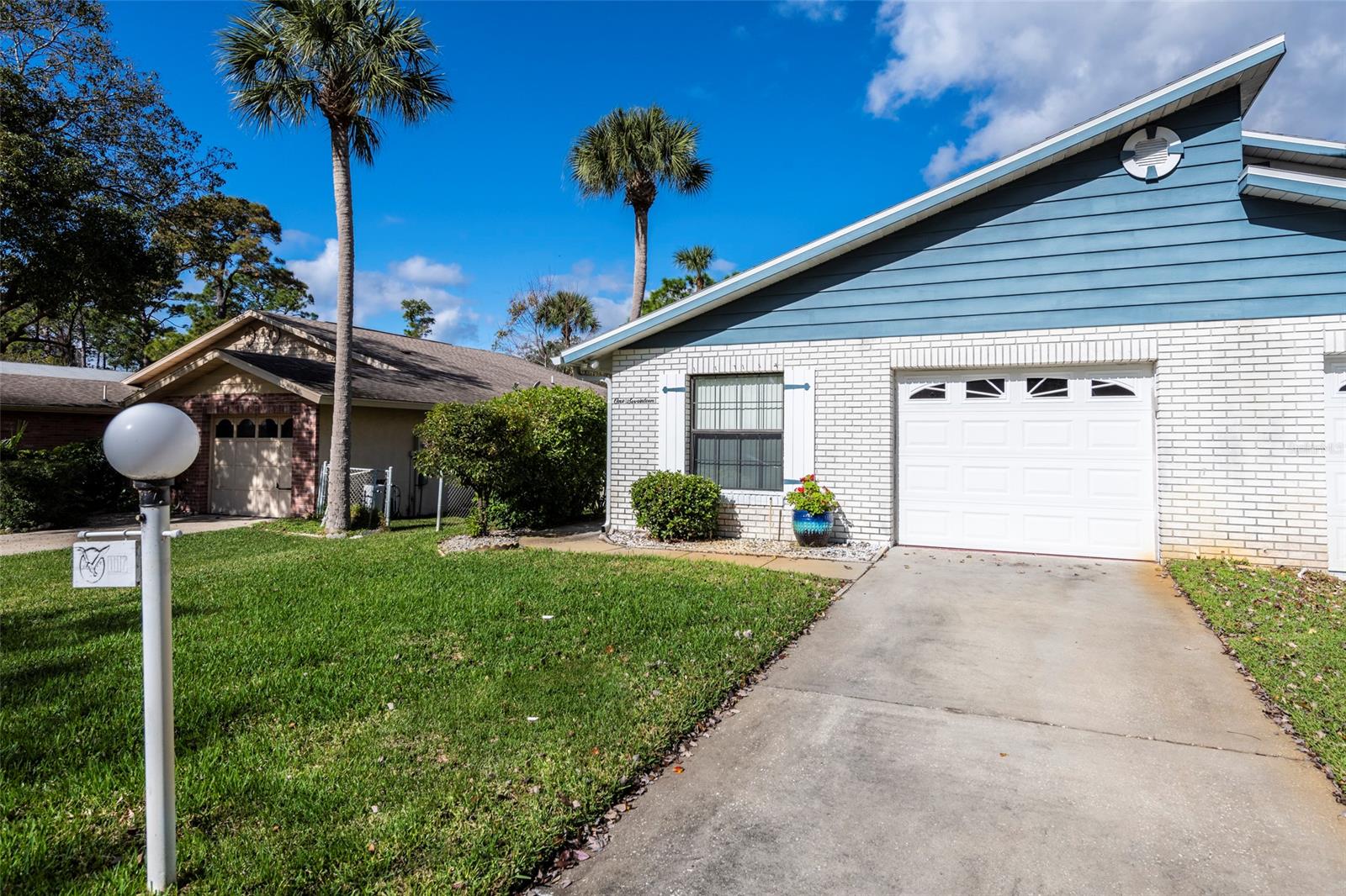 Wow! A gorgeous AND affordable home! This move-in ready, super clean half-duplex is in a fantastic, quiet community near restaurants, YMCA, city park, Intracoastal parks and more. This beautiful 2 bedroom, 2 bath home features an inviting open floorplan with a spacious living room that adjoins the dining room and a sunny Florida room overlooking a lush, partially privacy-fenced back yard. The home also has a garage, gutters, an irrigation system on private well, sun tunnels and hurricane shutters; it has a new roof and AC as well that are in great shape. Furnishings are negotiable. Don't miss this one! ;Water: City