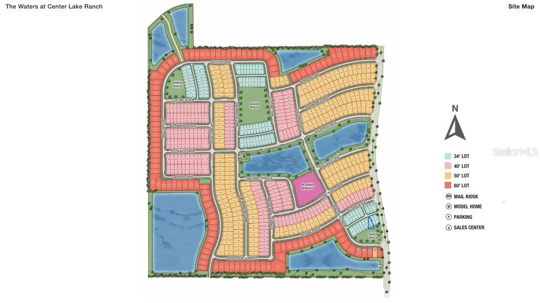 THE WATERS AT CENTER LAKE RANCH - Residential