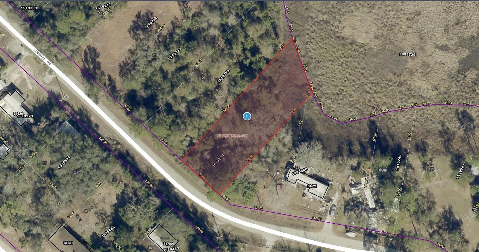 A VACANT LOT IN DELAND IN LAKE COUNTY!!!