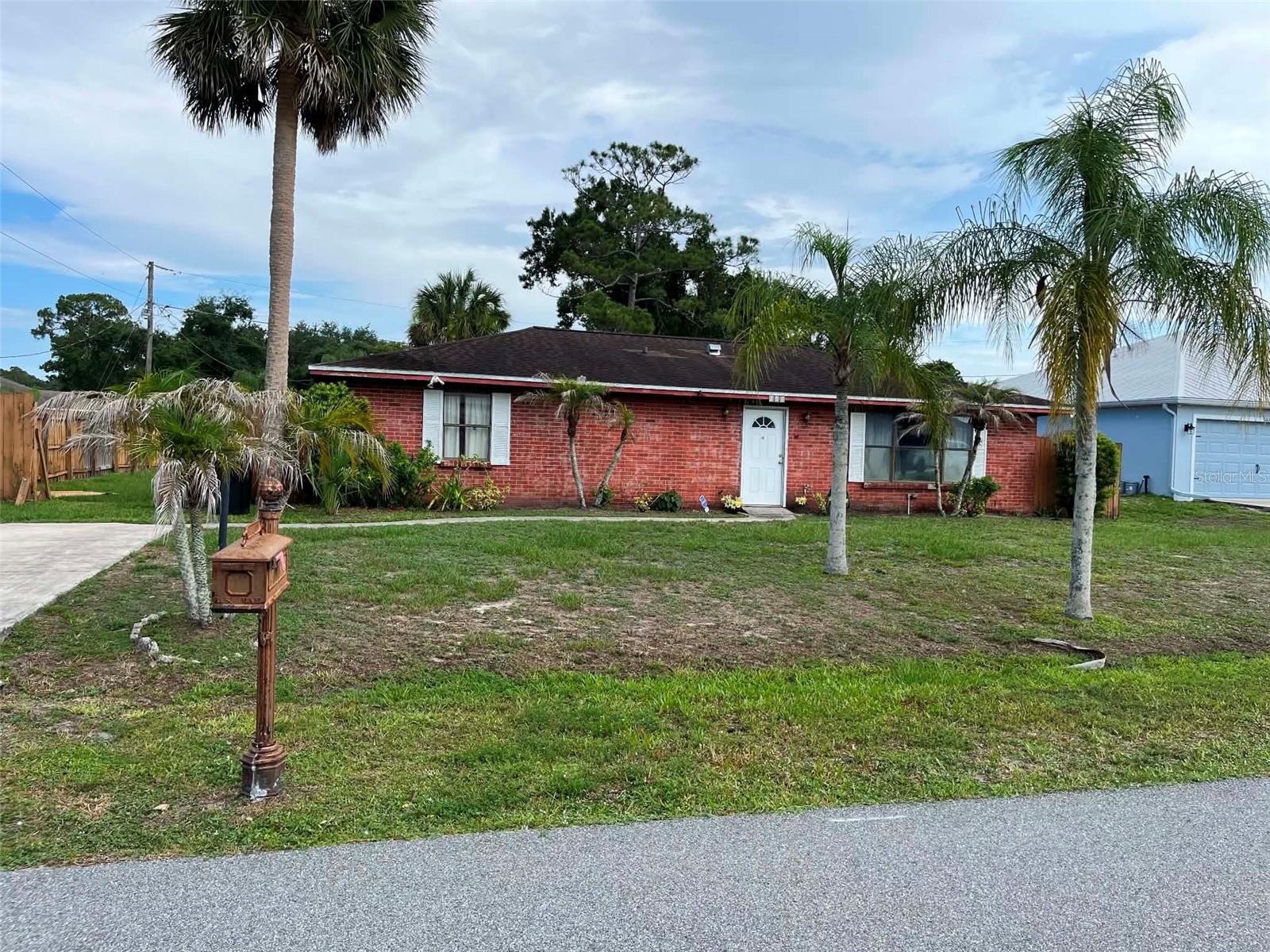Welcome to this charming 2-bedroom, 2-bath home in Palm Bay! Built in 1982, this 1,274 sq ft residence offers a comfortable floor plan with plenty of potential to make it your own. Newer A/C system installed in 2021, refrigerator replaced in 2024, and roof replacement completed in 2008/2009. Enjoy the benefits of a no-HOA community and a convenient location close to shopping, dining, schools, parks, and major roadways. Whether you’re looking for a primary residence, seasonal getaway, or investment opportunity, this home is ready for its next owner. Schedule your showing today!