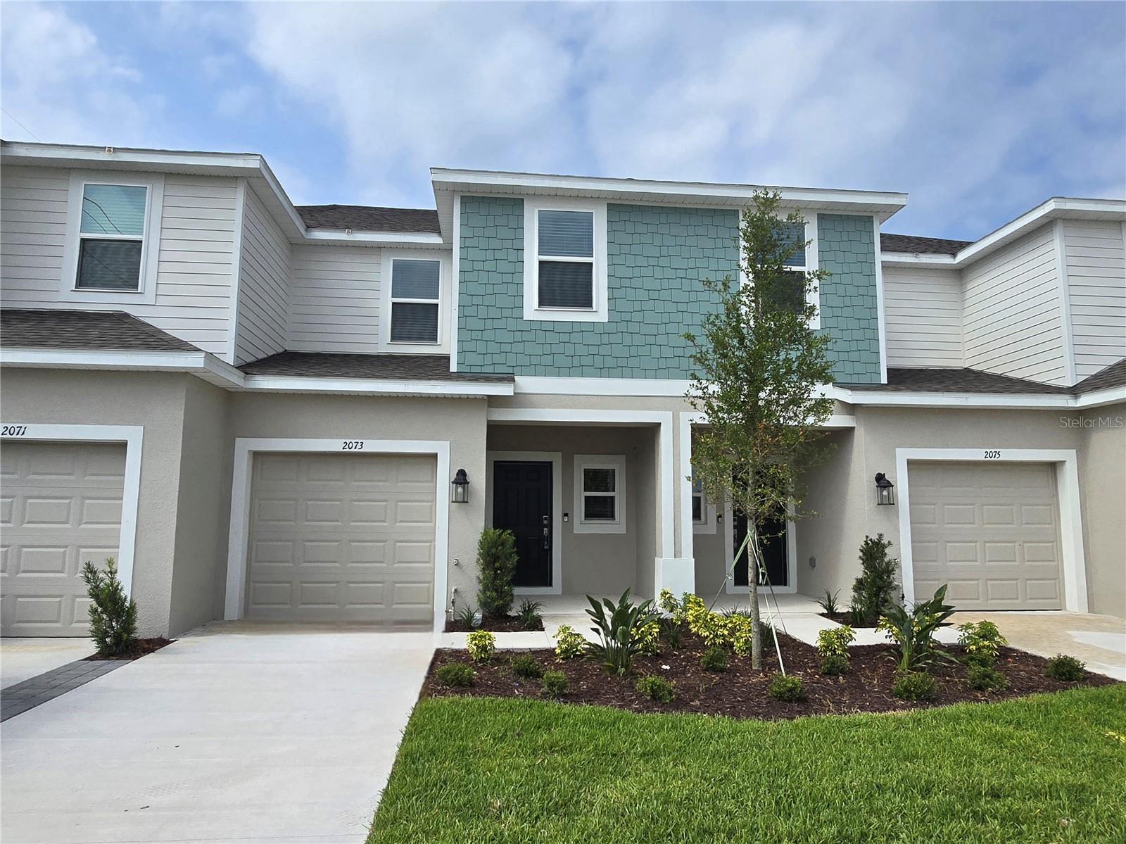 Adorable Townhome FOR RENT!!! Taylor Morrison Jasmine Floorplan, built in 2025, 3 bedrooms, 2.5 bathrooms, 1 car garage, heated area 1,373 Sq Ft, located at the River Landing Community in Wesley Chapel. All 3 bedrooms and 2 full bathrooms are on the second floor. Spacious kitchen area with Large center island, overseeing the back porch, with breath-taking pond view. Easy access to Morris Bridge Rd and State Rd 56, and I-75.