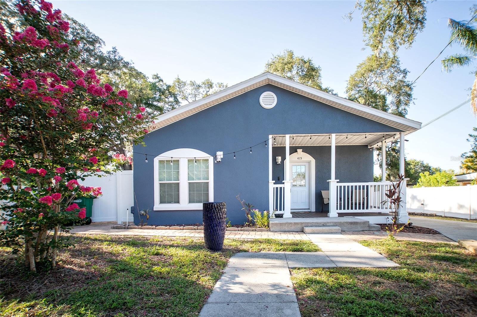 Welcome home to this beautifully updated three-bedroom, two-bathroom home in the heart of Safety Harbor.  Step inside to a light filled, open-concept floor plan designed for comfortable living and entertaining. AquaGuard performance laminate plank flooring flows throughout the home, offering both style and durability. 
The beautifully appointed kitchen features crisp white cabinetry, neutral stone countertops, and stainless-steel appliances, creating a timeless design that complements any decor style and provides the perfect canvas for your personal touch.  Both the guest bathroom and primary en-suite have been tastefully updated with stylish finishes and modern touches, creating inviting spaces you'll enjoy every day. This desirable location blocks away from the vibrant downtown activities of Main Street is also a short drive to our beautiful Gulf beaches. With its thoughtful upgrades and bright living spaces, this move-in ready home is one you won't want to miss!