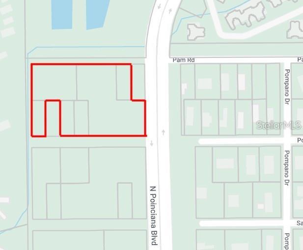 Beautiful property zoned for house(s), mobile home(s) or manufactured home(s). This land is composed of 6 individual parcels totaling 2.01 acres of private land with NO HOA. Less than 1/2 mile from US 192 the parcels vary in size and can be split additionally to allow more homes or mobile homes. The entrance has already been added by the county directly off the main road N. Poinciana Blvd into the property. Located minutes from everything. All property parcel ID's included in this sale are as follows; 11-25-28-3700-0001-0010, 
11-25-28-3700-0001-0040, 11-25-28-3700-0001-0070, 11-25-28-3700-0001-0160, 11-25-28-3700-0001-0140, 11-25-28-3700-0001-0130. Buyer is responsible for independently verifying all information regarding property and listing description