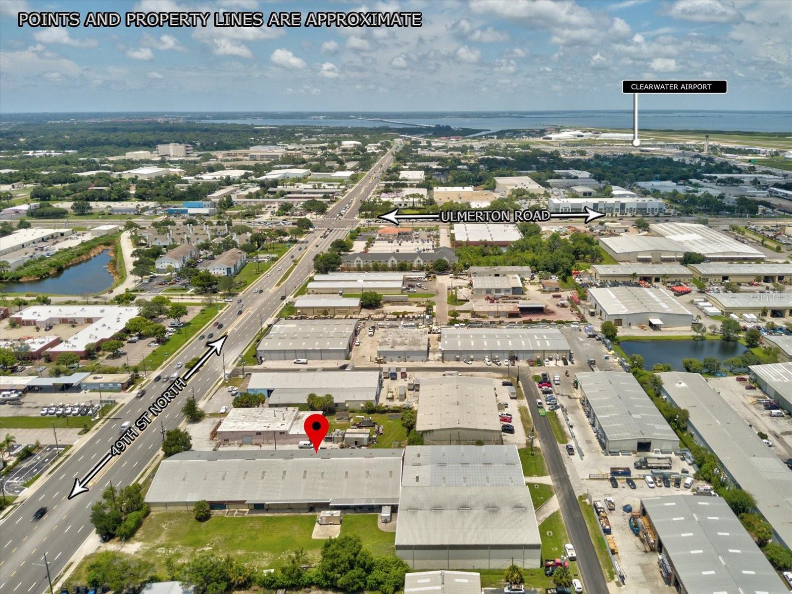 Prime strategic location for this Industrial diamond in the rough. Located in the most thriving Industrial & Commercial area in Pinellas County, Florida and within minutes of St. Petersburg/Clearwater International Airport, Tampa International Airport, Port of Tampa, and the Florida Interstate System.
With 220 feet of road frontage on the bustling 49th St N, just off Ulmerton Rd, and rear road access, this property enjoys high visibility with a traffic count of 63,000 AADT. The facility boasts impressive ceiling heights of 27', 26', and 17', constructed with durable concrete blocks, steel trusses and frames with metal roofing, all within a secure, fully fenced 2.24+ acre parcel.
Versatile in its applications, this property can accommodate a wide range of businesses, including warehousing, distribution, and manufacturing, thanks to features like a loading dock and seven bay doors that enhance operational efficiency.
3 contiguous buildings spanning 50,150 SF - each designed to meet specific needs:
1. Building 1: A spacious 26,400 SF (98'x250') with a substantial 600 AMP Capacity / 240 Volt 3 Phase Service. It offers concrete block construction, five bay doors, and impressive 26' ceilings.
2. Building 2: A 12,500 SF structure (100'X125') featuring 600 AMP Capacity and an additional 200 AMP / 240 Volt 3 Phase Service. This building combines concrete block and metal construction, with one bay door and 17' ceilings.
3. Building 3: Offering 11,156 SF (90'X125'), this building includes 200 AMP / 240 Volt 3 Phase Service, concrete block construction, a loading dock, one bay door, and towering 27' ceilings.
Upon closing, this property will be vacant and ready for your business needs. Don't miss out on this exceptional industrial opportunity in a prime Florida location.