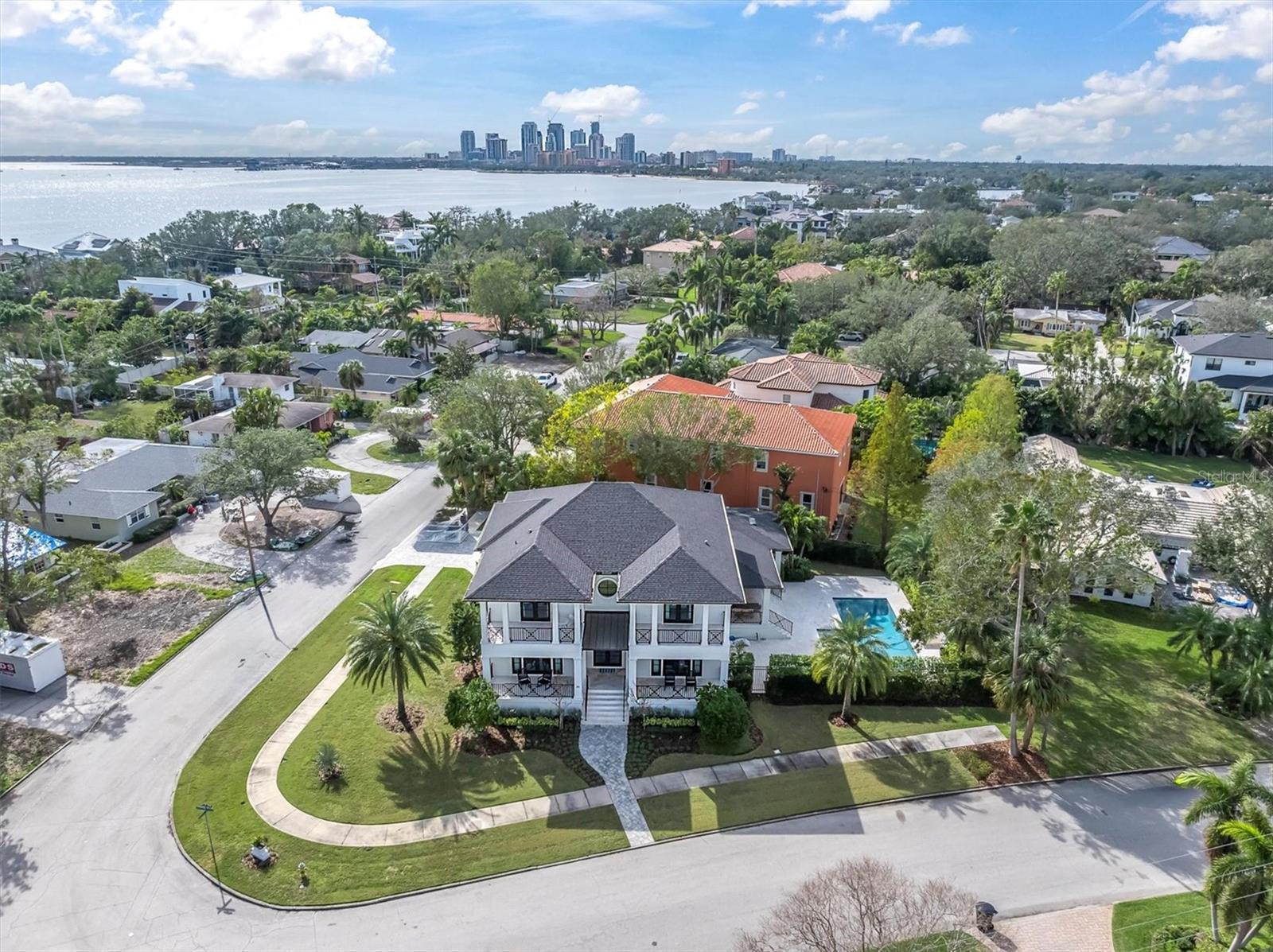 Stunning Coastal Contemporary Luxury Home.  Built in 2019,  experience unparalleled luxury in this exquisite five-bedroom, six-bathroom home located on prestigious Snell Isle. Designed with both comfort and elegance in mind, this home features:
 • Oversized Family Room: Perfect for entertaining and relaxation.
 • Chef’s Dream Kitchen: Outfitted with Wolf and Sub-Zero appliances, marble and quartz countertops, custom cabinetry, and a spacious butler’s pantry.
 • Seamless Indoor-Outdoor Living: Enjoy the oversized salt water pool & spa, covered porch, and outdoor kitchen with a built-in grill.
 • Peace of Mind: Whole-house generator ensures reliability and convenience.
 • Prime Location: Situated in one of the most desirable neighborhoods, combining tranquility with accessibility. Whole Foods, Publix, restaurants and downtown St Petersburg minutes away! 
This home is the epitome of luxury coastal living, blending modern amenities with timeless design.