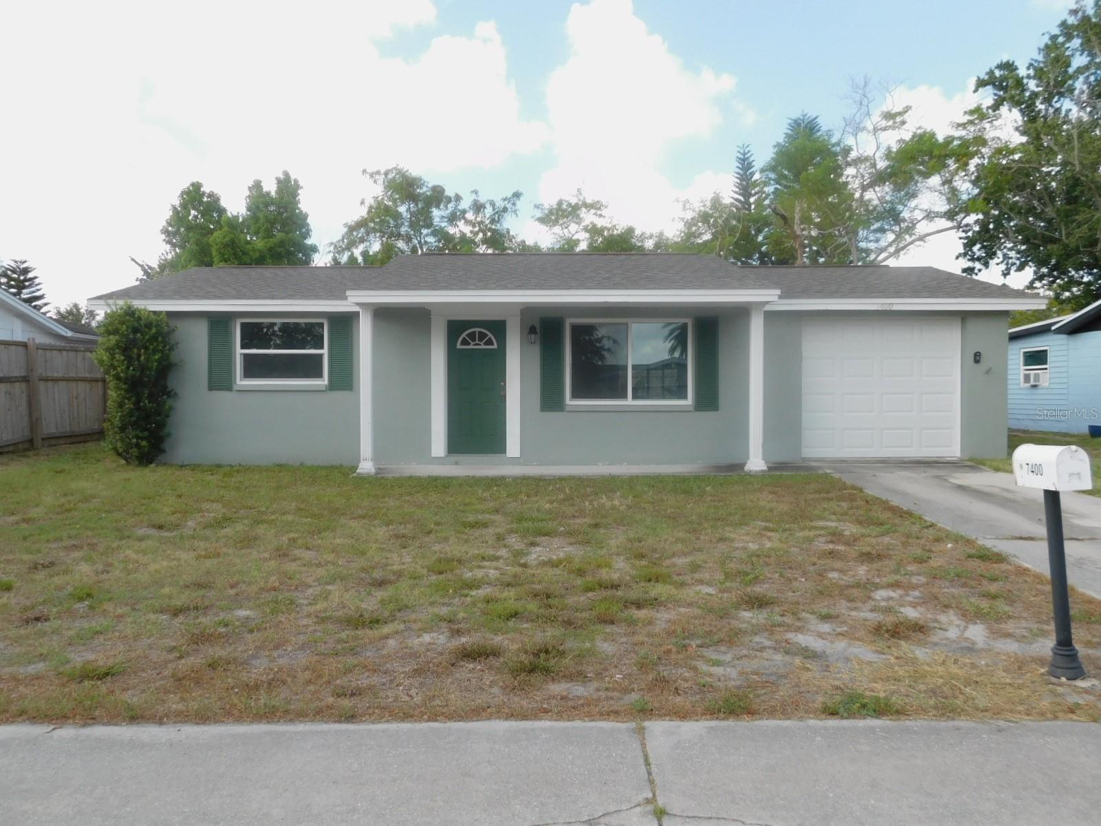 No Blind Offers! Fantastic opportunity!!  Solid built 2 Bedroom, 1 bath home.  Enter to a bright and open living room that flows into a dining space.  The fully functional kitchen has plenty of cabinets for storage and just needs a stove and refrigerator.  Both bedrooms are a good size and the bathroom has a tub/shower combo.  Enjoy the screened patio overlooking a large, fully fenced backyard with plenty of room for pets, play, or entertaining.