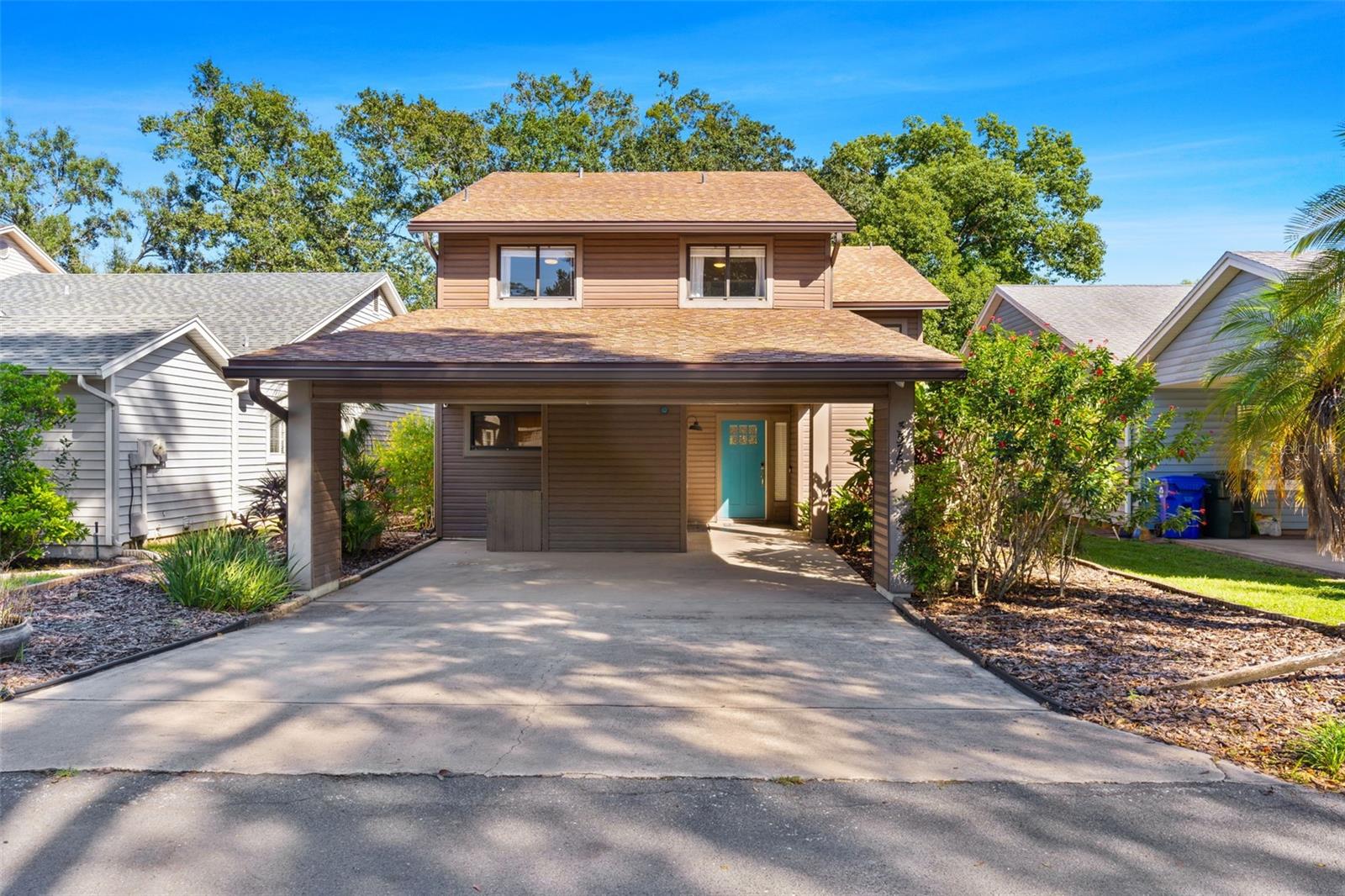 Welcome home to 3576 Raintree Way, Lakeland, FL 33803 — a beautifully updated 3-bedroom, 2.5-bathroom, 2-story single-family home in the heart of Lakeland with NO HOA and no extra fees! Located just minutes from some of Lakeland's most beloved destinations, this home offers an unbeatable in-town lifestyle. Lake Hollingsworth is just about 3-4 minutes away, Lakeside Village shopping and dining is approximately 5-6 minutes away, and Downtown Lakeland is right around the corner!

This 1,768 sq ft move-in ready home has been extensively renovated and meticulously maintained, making it one of the best values for sale in Lakeland, FL right now. Major systems are already taken care of — roof replaced in 2019, AC replaced in 2018, and a brand new hot water water heater installed in 2025, so you can move in with total peace of mind.

The 2023 renovation touched nearly every inch of this home. Popcorn ceilings are gone, replaced with modern knockdown texture throughout. Upstairs you'll find brand new luxury vinyl plank flooring with a gorgeous wood look finish on both the stairs and all bedrooms. The kitchen features a raised ceiling for an open, airy feel, stunning new quartz countertops, and brand new matching white appliances — all included. Both the master bath and half bath also received new quartz countertops, and the second full bath upstairs features a new vanity with a marble top. Fresh paint throughout ties it all together.

Step outside to your screened-in lanai leading to a brand new concrete patio and backyard seating area — perfect for entertaining or relaxing year-round. The fully fenced backyard features low-maintenance xeriscaping so you can spend your weekends actually enjoying your home instead of working on it. The 2-car carport includes convenient storage rooms, and an inside laundry room adds to the everyday comfort of this home.

Located in one of Lakeland's most convenient in-town neighborhoods, you're just minutes from the YMCA, Cleveland Heights Golf Course, the City Dog Park, Polk Parkway, and a full selection of shopping, dining, and medical facilities.
