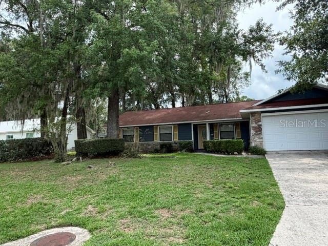 Nice 3 bedroom 2 bath with a double car garage and fireplace. Fenced in backyard.