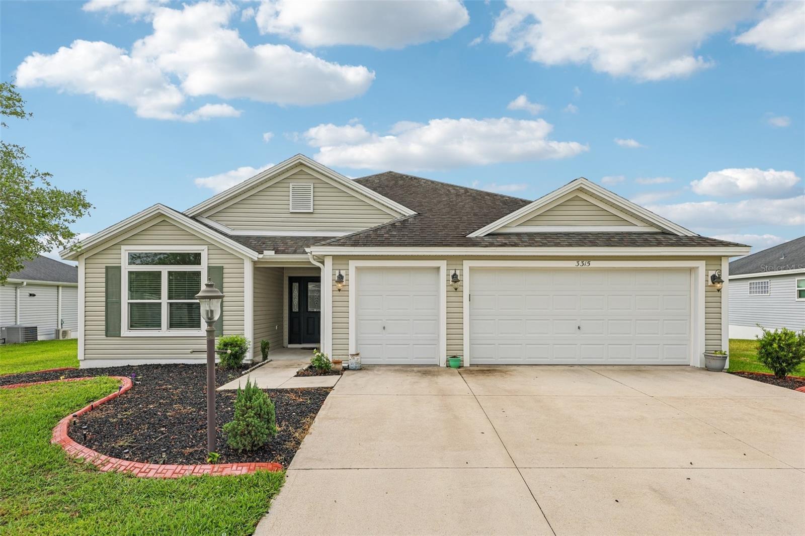 ****MOTIVATED SELLER*****   Nestled in the highly sought-after community of Oxford Oaks, this beautifully maintained 3- bedroom, 2-bath home offers the perfect blend of comfort, style, and resort-style living! Boasting 1,918 sq. ft., a spacious 2-car garage plus golf cart garage, this home features luxury vinyl flooring throughout and a modern kitchen complete with stainless steel appliances. Enjoy peaceful views overlooking an open field from the spacious lanai — the perfect place to relax or entertain. Residents enjoy incredible amenities including a resort-style pool, pickleball, tennis and basketball courts, plus a play area for the young. Conveniently located near The Villages, Lake Sumter Landing, and Brownwood Squares, with great restaurants, shopping, entertainment, and more just minutes away. This home truly has it all!
