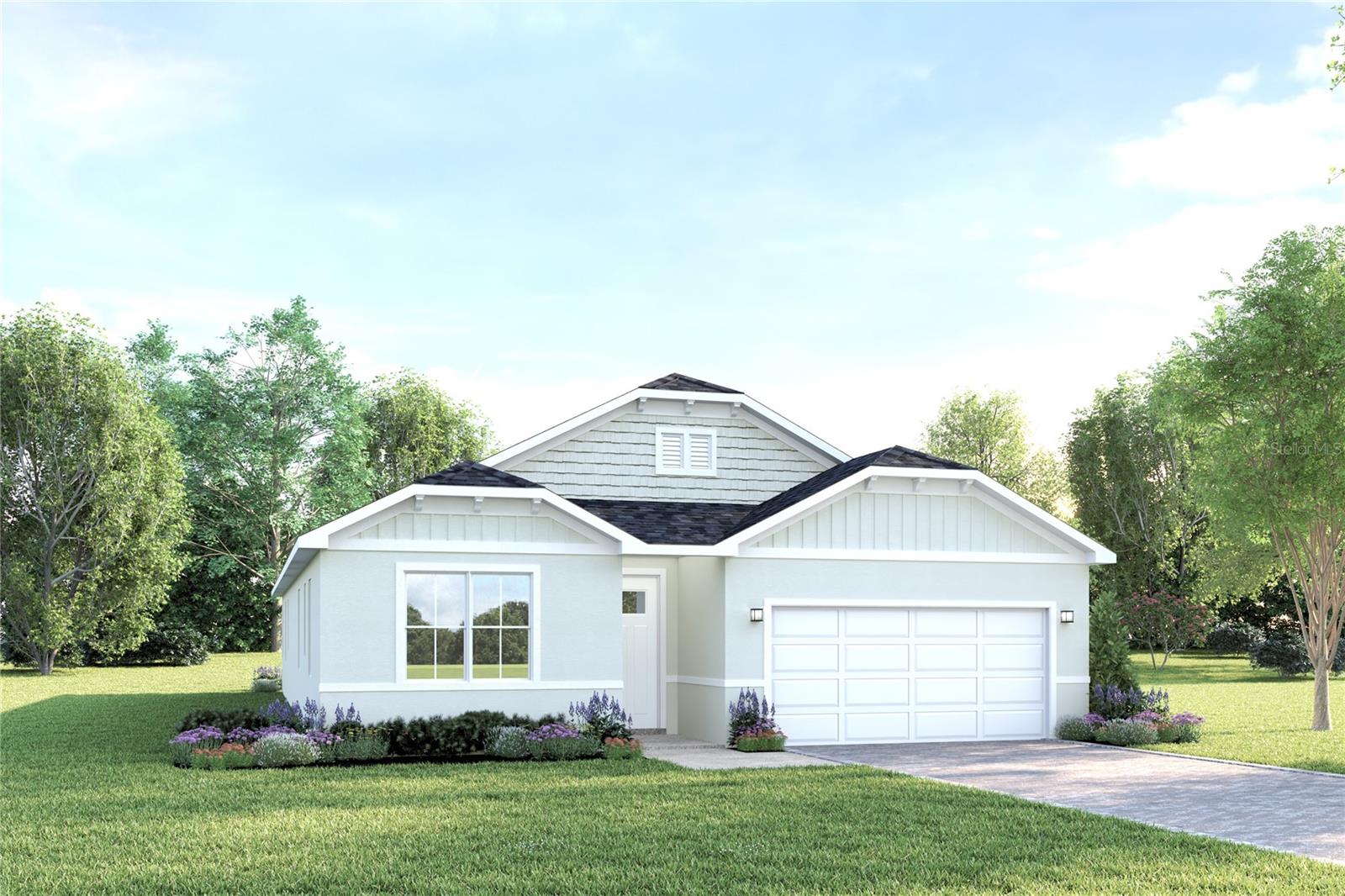 The brand new Malabar Springs community is nestled adjacent to the serene Three Forks conservation area with 35,000 acres of conservation protection, boat launch, picnic area, and 70 miles of trails. With resort-style 3900 square foot pool featuring a sun shelf, cabana, 2 dog parks, outdoor fitness equipment, nature trail, and multi-use park/field Malabar Springs. Welcome home to the Patterson, where Florida living gets an upgrade! This isn’t your average home – we’re talking about soaring 11’ ceilings that will make your Great Room feel like a palace. Picture yourself hosting the ultimate indoor-outdoor party, with massive sliding glass doors that transform your spacious 24’4” Lanai into an extension of your living space. The showstopper? A chef’s dream kitchen featuring a massive 9’9” island perfect for everything from Sunday meal prep to Friday night pizza parties. With 3 bedrooms and a Study (including a luxurious Owner’s Suite that feels like a 5-star resort). The Patterson isn’t just a house – it’s your ticket to living the sweet life, Florida style! All Ryan Homes now include WIFI-enabled garage opener and Ecobee thermostat. **Closing cost assistance is available with use of Builder’s affiliated lender**. DISCLAIMER: Prices, financing, promotion, and offers subject to change without notice. Offer valid on new sales only. See Community Sales and Marketing Representative for details. Promotions cannot be combined with any other offer. All uploaded photos are stock photos of this floor plan. Actual home may differ from photos. Schools: Elem: Jupiter Elementary School; Middle: Southwestern Middle School; HS: Heritage High School.