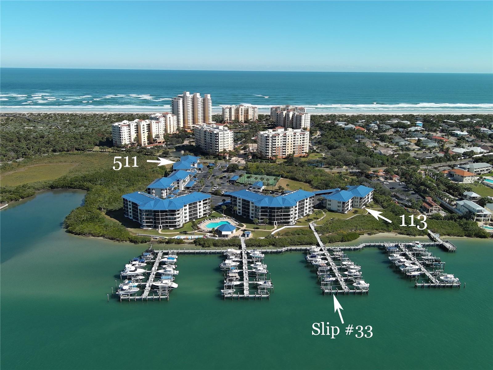 Rare opportunity to own a deep water boat slip, #C33 at the Inlet Marina Villas/Minorca Marina located next to the Coast Guard Station at Ponce Inlet & closest marina to the Inlet. This deep water slip is 14 x 35, has 20 feet of depth, includes a 16,000 lb. lift & is at the end of the pier for easy ingress & access. Watching the dolphins & pelicans fight over fish dinner in the Lagoon is so exciting! Boat slip #C33 is one of the best since it is located at the very end of the 2nd pier from the riverfront gazebo/South dock & 3rd pier from the Coast Guard Station. Enjoy some of the best fishing & crabbing right from your dock, or just relax & watch the spectacular sunsets, dolphins & pelicans! The owners just spent $13,000 for new pilings that are wrapped for protection. This 64 boat slip marina was rebuilt in 2017 with high quality composite material, including new lighting, electric & plumbing fixtures, two fish cleaning stations with water, & emergency fire & phone. $509/month maint. fee + $20 if electric plug in for boat. Must be an owner at Minorca, The Inlet condo, Inlet Marina Villas condos or homes in Villa Way. Both Inlet Marina Villas & Minorca offer 1st class amenities including clubhouse with kitchen, fitness center, tennis courts, pools, spa, BBQ grills & gated entrance. Treat yourself to the best of everything!