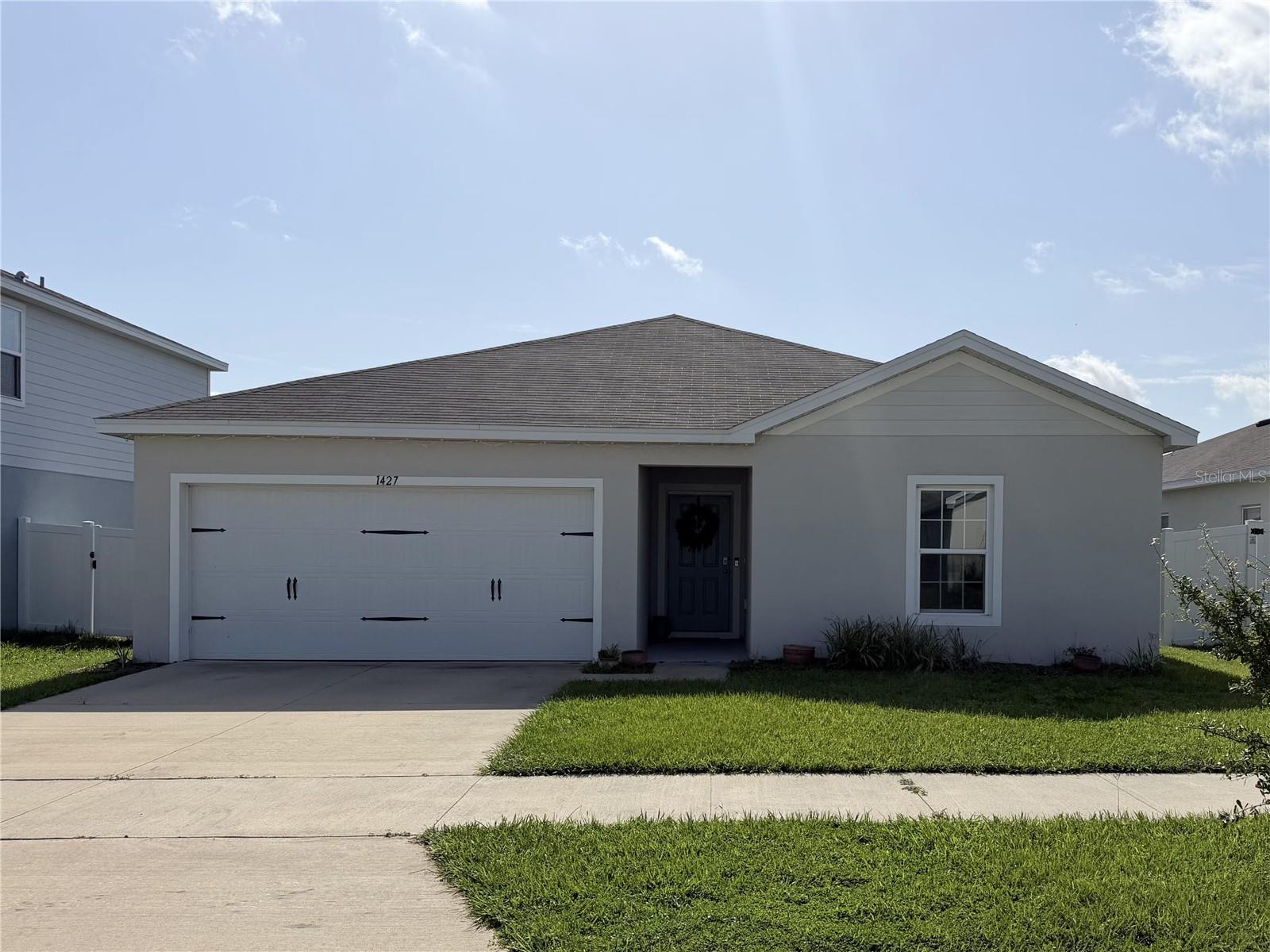 **NO CDD!** Why pay extra fees when you can own a beautiful **2024-built** home in a community without CDD assessments, helping keep your monthly housing costs lower?
Step inside this move-in-ready home and discover the perfect blend of modern comfort and endless potential. Whether you're a first-time homebuyer, growing family, or looking to downsize, this home offers the ideal opportunity to make it truly your own.
Think of it as a blank canvas—ready for your personal style, your favorite colors, and the memories you'll create for years to come. Every room offers the chance to write your next chapter and transform this house into the home you've always envisioned.
Conveniently located near shopping, dining, schools, and major highways, you'll enjoy easy access to everything Central Florida has for you while coming home to the peace and comfort of a welcoming neighborhood.
Don't miss this opportunity to own a newer home with one of the area's most desirable advantages—**NO CDD!** Schedule your private showing today and start imagining the possibilities.