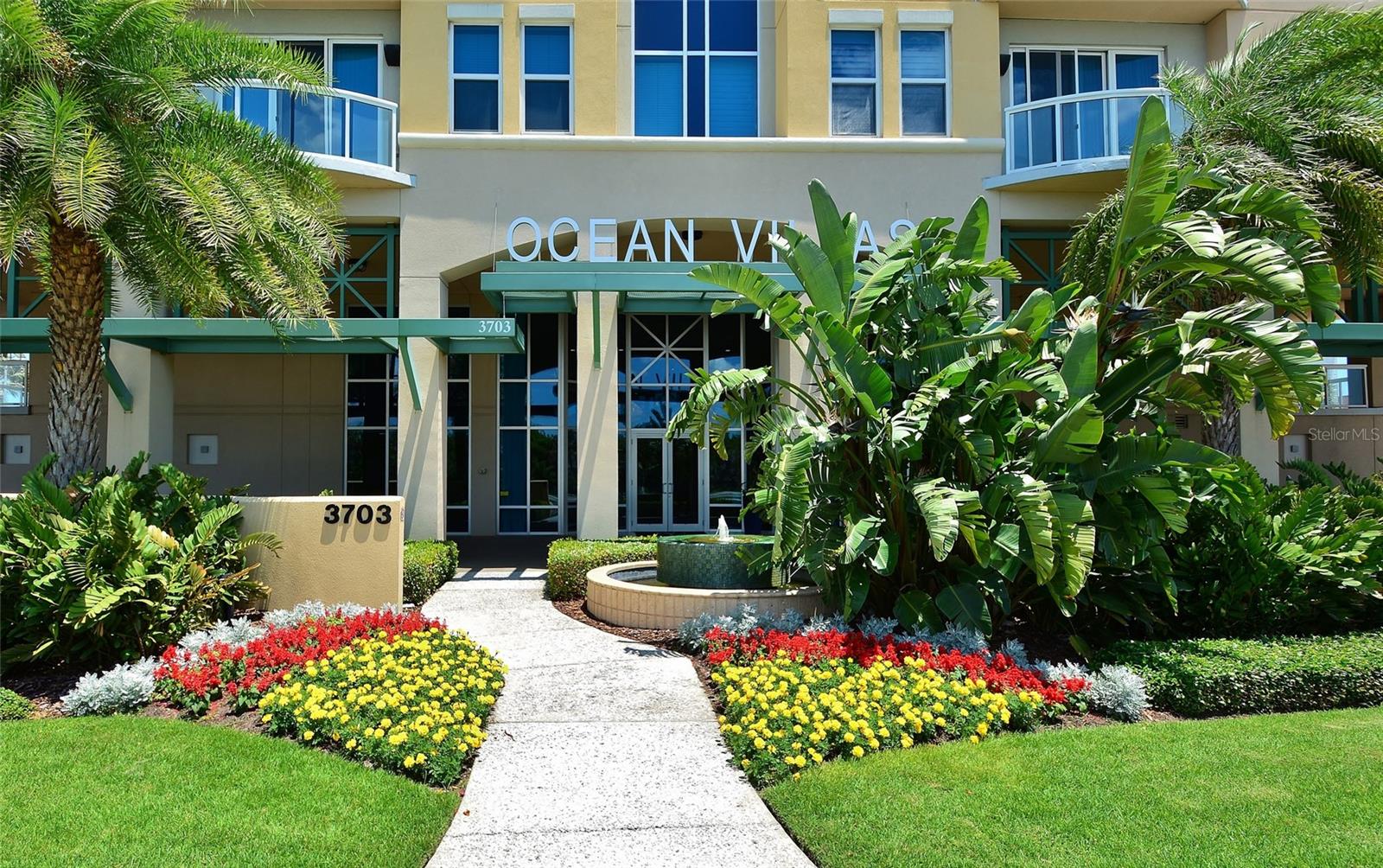 10TH FLOOR* WITH OCEAN VIEWS FROM ONE OF THE LARGEST BALCONIES IN DAYTONA BEACH SHORES! 

DISCOVER THE ULTIMATE IN LUXURY AT OCEANS VILLAS - IN A LEAGUE OF ITS OWN- AN IMPRESSIVE RETREAT SET AGAINST THE BACKDROP OF THE WORLD'S MOST RENOWNED BEACH. UNVEIL UNMATCHED AMENITIES AND A STUNNING SETTING THAT WILL IMMEDIATELY TRANSPORT YOU TO A WORLD OF ELEGANCE AND SOPHISTICATION FROM THE MOMENT YOU STEP THROUGH THE GRAND PORTE-COCHÈRE ENTRANCE.

UPON EXITING THE SEMI-PRIVATE ELEVATOR, ONE IS GRACEFULLY WELCOMED INTO THE DOUBLE DOORS. STEP INTO THE MAJESTIC ROTUNDA FOYER ADORNED WITH ELEGANT CROWN MOLDING, LUXURY VINYL PLANK FLOORING SET ON A DIAGONAL THROUGHOUT. 

THE HIGHLY DESIRABLE DIPLOMAT FLOOR PLAN BOASTS 2,136 SQUARE FEET, FEATURING 2 BEDROOMS WITH A POSSIBLE 3RD BEDROOM OPTION. SPECTACULAR *INTRACOASTAL VIEWS BY NIGHT AND BREATHTAKING *OCEAN VIEWS BY DAY EMBODYING THE EPITOME OF LUXURY LIVING IN THIS EXQUISITE MASTERPIECE.

THE OVER-SIZED KITCHEN OFFERS IMPORTED ITALIAN CABINETRY IN A HONEY HUE. STAINLESS PULLS, LARGE ISLAND WITH DOUBLE-TIERED BREAKFAST BAR, OVER-SIZED PANTRY, GLASS CABINETS, ROLL-OUT SHELVES IN LOWER CABINETS, STAINLESS DESIGNER VENT HOOD, VEGETABLE SINK, TWO REFRIGERATED WINE COOLERS AND STAINLESS APPLIANCES THROUGHOUT. 

THIS LUXURIOUS RESIDENCE FEATURES 9' CEILINGS, GAS FIREPLACE IN LIVING ROOM, LAUNDRY ROOM WITH EXTRA CABINETRY FOR EASY STORAGE. STEP INTO THE ELEGANT MASTER SUITE WITH 8’ 8” x 9’ FT SITTING AREA/HOME OFFICE, TWO WALK-IN CLOSETS, AND BALCONY ACCESS. THE BATH FEATURES A JETTED TUB, SEPARATE DUAL-HEAD SHOWER, DOUBLE SINK VANITY AND SPA-INSPIRED FINISHES. 

STEP INTO THE LARGE VERANDA WHICH ENCOMPASSES 436 SQ FT AND IS HIGHLIGHTED WITH TRANSLUCENT GLASS RAILINGS WITH A CURVED SHAPE THAT CAPTURE *OCEAN VIEWS*LIKE NO OTHER BUILDING IN THE SHORES. EFFORTLESSLY DELIVERING OCEAN VIEWS. ENJOY THE SUMMER KITCHEN WITH GRILL AND SAVOR BEACHFRONT LIVING BY ENJOYING THE GOOD LIFE!

OCEAN VILLAS OFFERS SOME OF THE BEST AMENITIES. A HEATED OCEANFRONT POOL WITH SUNDECK AND EXQUISITE LUSH LANDSCAPING SURROUNDING THE TROPICAL SETTING, SPA, BUSINESS CENTER, STATE-OF-THE-ART OCEANFRONT FITNESS CENTER, AND DESIGNER CLUBROOM. All information intended to be accurate but should be verified.