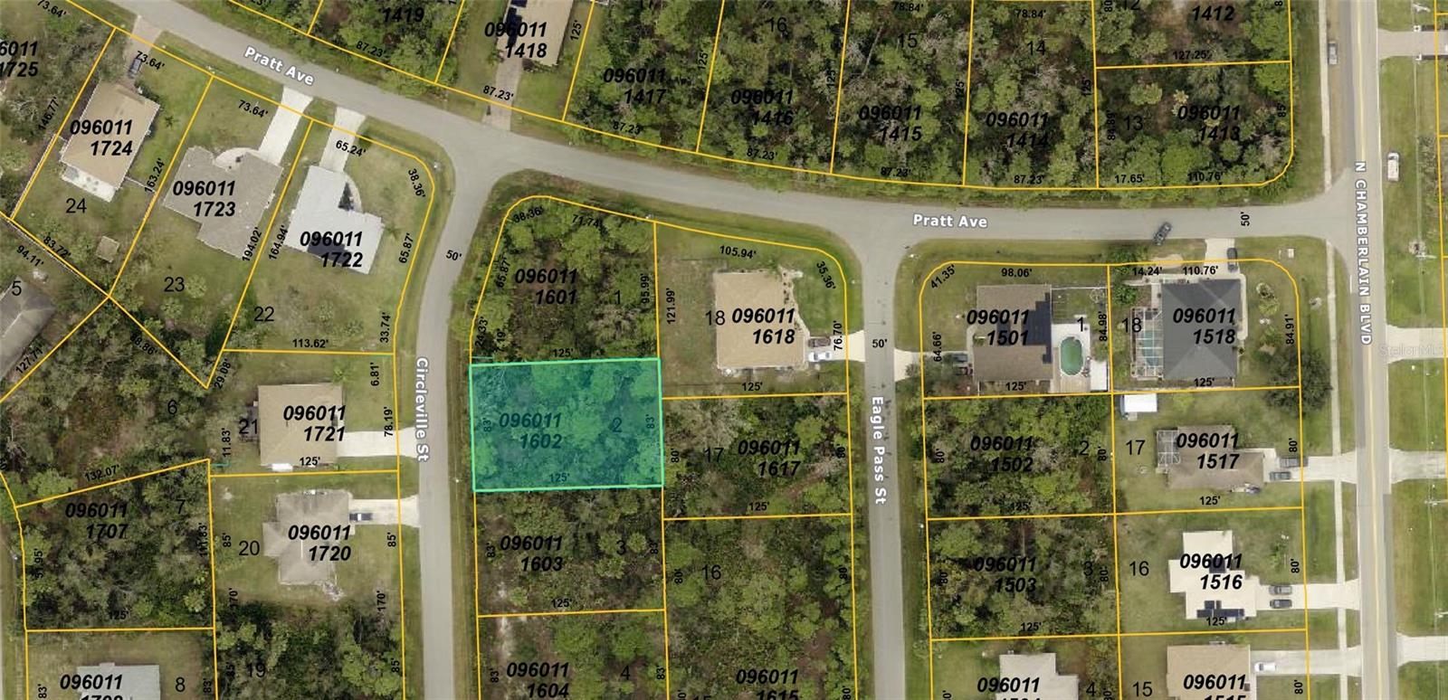 Nice street in the heart of growing and popular North Port. Close to I-75, shopping, restaurants, and more. Just a short distance from beaches, golf courses, and baseball spring training. Buy now and build or buy now and build later. Come enjoy Southwest Florida.  No HOA's, or CDD's.