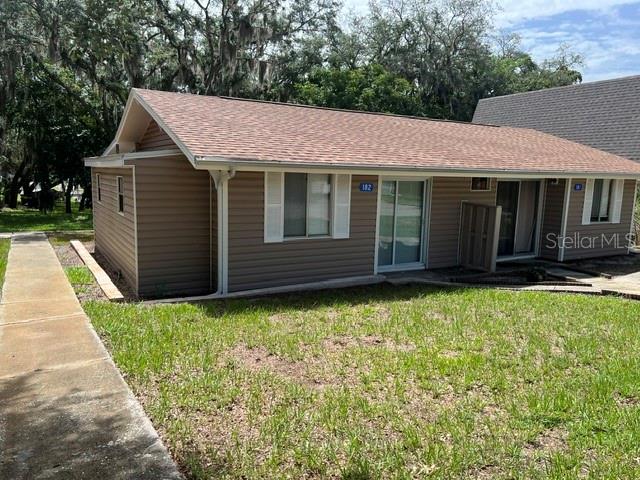 MOVE IN READY 2 BEDROOM 2 BATH HOME  WITH LAUNDRY ROOM PLUS A STORAGE ROOM.  HOME IS FULLY FURNISHED - DOWN TO THE DISHES. JUST BRING YOUR SUITCASES!!!  IMMACULATE CONDITION!!!  NEW ROOF IN 2023 - NEW A/C OCTOBER OF 2022. BEAUTIFUL OLYMPIC SIZE COMMUNTY POOL.  LAKE ACCESS TO THE CLERMONT CHAIN OF LAKES.  TILE THROUGHOUT THE HOME.  CLOSE TO ALL SHOPPING AND ALL OF THE GREAT ATTRACTIONS IN THE SOUGHT AFTER CLERMONT AREA. TENNIS COURT, BASKETBALL COURT LOTS OF EXTRAS.  THE COMMUNITY OFFERS LOTS OF AMENITIES: CLUBHOUSE,PICKLEBALL COURTS ALL WITH A PLAYGROUND FOR THE KIDDO'S.