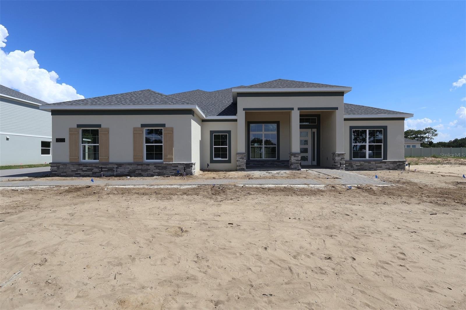 Under Construction. Welcome to 3555 Wolves Creek Place, Apopka, Florida — a stunning new construction home built by M/I Homes. This thoughtfully designed home offers 3,984 square foot of living space, 5 bedrooms, 4 bathrooms, and a well-planned floorplan that blends comfort with quality craftsmanship throughout.

This home includes the following:
* 3,984 square foot of thoughtfully designed living space
* 5 bedrooms and 4 full bathrooms
* Owner's bedroom conveniently located on the 1st floor
* Spacious open-concept living space ideal for everyday living and entertaining
* 3-car garage

This home features an inviting open-concept living space that creates a seamless flow between gathering areas, perfect for both relaxed daily routines and hosting guests. The owner's bedroom is situated on the main level, offering convenience and privacy. With 4 bathrooms, this home provides ample space for family members and visitors alike.

The neighborhood surrounding this home offers a welcoming atmosphere with easy access to local parks and recreational areas. Families and outdoor enthusiasts will appreciate the proximity to green spaces that provide opportunities for walking, sports, and enjoying nature.

Built with attention to detail and quality of design, this M/I Homes new construction delivers a move-in-ready experience with the reliability and craftsmanship you expect from a trusted builder.