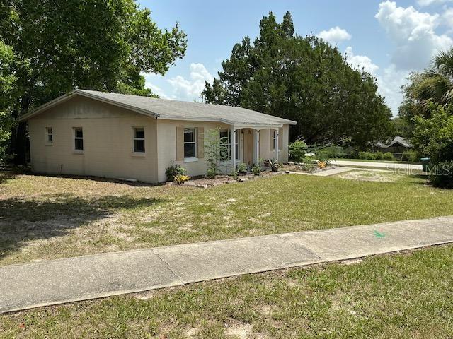 Opportunity is knocking!  This is a true 2 bedrooms, 2 bathrooms.  Price to sell! It DOES need some work. The roof and electric panel are working but will need updating.  Fridge and stove are needed as well.  However, this is a functioning home with an AC that works perfectly in the Florida heat!  This home will require a cash purchase or renovation financing.   All measurements are approximate and should be independently verified.