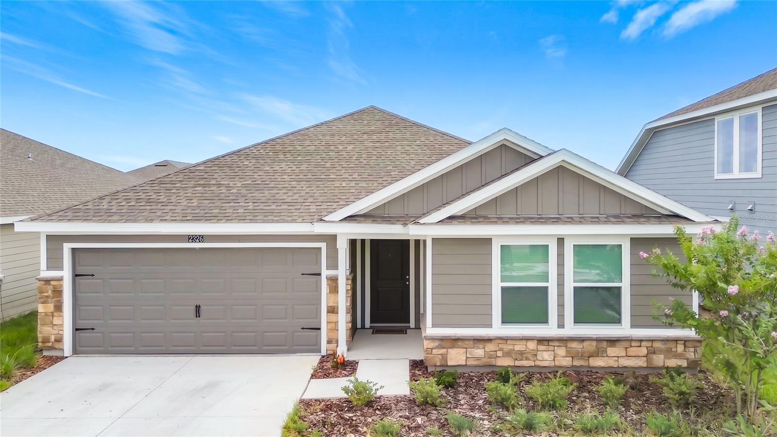 Brand-new and available for immediate occupancy! This beautiful 4-bedroom, 2-bathroom home in the desirable Crosswinds community offers modern living with a spacious open-concept floor plan. The stylish kitchen features stainless steel appliances, ample cabinet space, and a large island overlooking the living and dining areas, making it perfect for everyday living and entertaining.1 Gigabit Wi-Fi is included in the monthly rent.

The private primary suite includes a walk-in closet and an en-suite bathroom, while three additional bedrooms provide plenty of space for family, guests, or a home office. The backyard offers space to relax and enjoy Florida's beautiful weather.

Conveniently located near US-27, I-4, shopping, dining, schools, and Central Florida attractions, this home offers both comfort and convenience. Don't miss this opportunity to lease a brand-new home in one of Haines City's growing communities. Available now—schedule your private showing today!