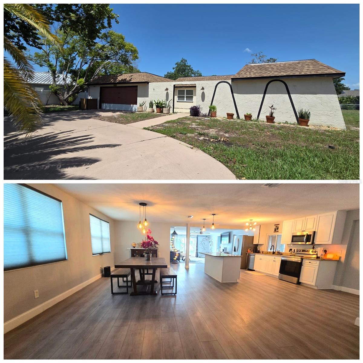 Welcome home to this beautiful and almost new 3/2/2 home where modern upgrades, thoughtful improvements, and everyday comfort come together seamlessly. From the moment you step inside, you'll appreciate the stylish new light fixtures, upgraded ceiling fans, and bright, inviting open living spaces.***With a 4.1% assumable mortgage!  

Major updates provide peace of mind, including a **2019 roof**, newer windows and doors, and a **2026 water heater**. In **2025**, the owners completed an impressive list of renovations, including a **brand-new HVAC system with new ductwork**, beautiful new luxury vinyl plank flooring throughout, sleek stainless-steel appliances, a walk-in pantry, and custom bedroom closets designed to maximize both storage and style.

The spacious open floor plan flows effortlessly into a fully enclosed, 420 sq. ft air-conditioned patio, creating the perfect space for entertaining, relaxing, or enjoying year-round Florida living. Step outside to a **completely fenced backyard**, offering privacy and plenty of room for pets, play, or gardening. A large circular driveway provides ample parking for family and guests.

Conveniently located, you're just minutes from the **Gulf of Mexico** and less than an hour from **Clearwater Beach** and the **world-famous Weeki Wachee River**. Shopping, dining, entertainment, and medical facilities are all nearby, making daily living easy and enjoyable.

With **no HOA**, countless recent upgrades, and nothing left to do but unpack, this exceptional home is ready for its next owner. **Love where you live all year round!**all measurements are approximate and she should be verified by the buyer.