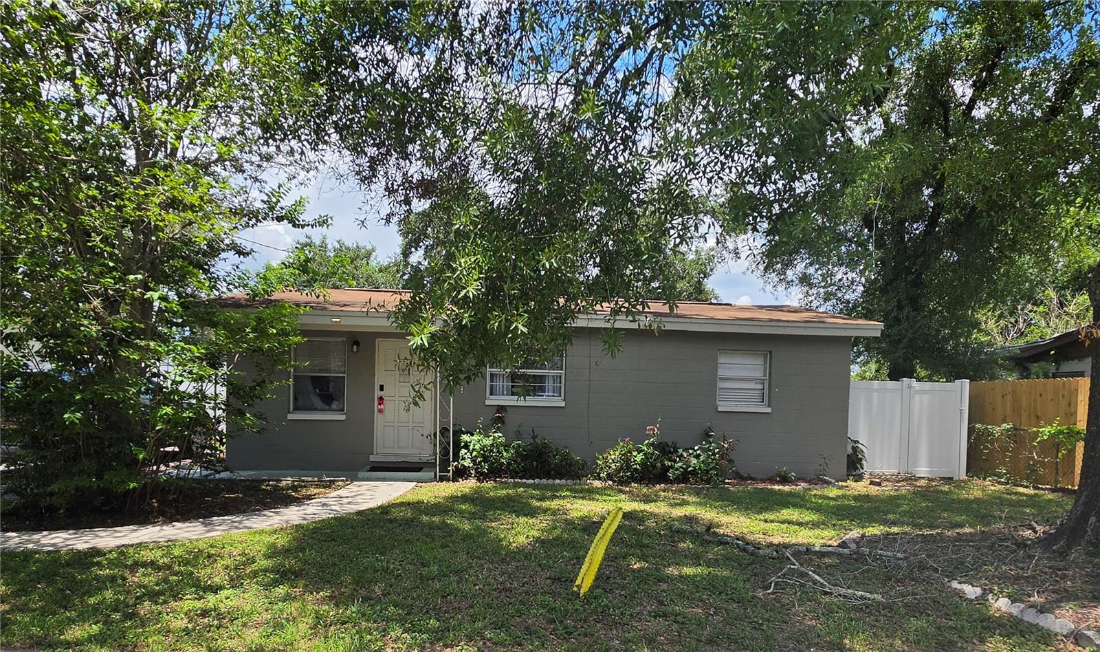 Charming North Tampa Home - Perfect starter home or investment opportunity!  Welcome to this bright and inviting 2-bedroom, 2-bathroom home in the heart of North Tampa.  Featuring abundant natural light throughout, this well-maintained property offers a comfortable and functional layout ideal for first time homebuyers, downsizers or investors.  Step outside to enjoy the spacious backyard, complete with a newly built deck--perfect for relaxing, entertaining, or enjoying Florida's beautiful weather.  The property also includes an outdoor storage area with washer and dryer hookups, plus an additional storage shed for your tools and equipment.  Conveniently located near major shopping, dining, and entertainment, including Busch Gardens Tampa Bay, this home offers easy access to everything Tampa has to offer.  Don't miss this fantastic opportunity to own a centrally located home with great potential and value!