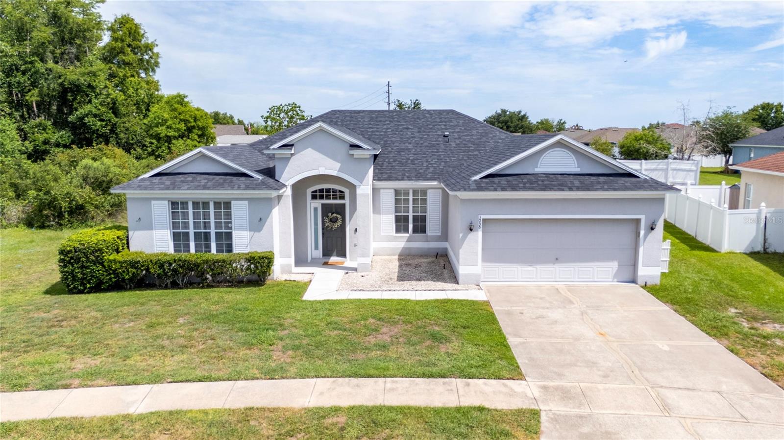 Welcome to this well-maintained home in the gated community of Springlake Village. Offering a bright and functional layout, this home features spacious living areas, a split-bedroom floor plan, and plenty of natural light throughout. The kitchen opens to the main living space, creating a comfortable setting for both everyday living and entertaining. Step outside to a backyard with plenty of room to relax, play, or create your own outdoor retreat. Conveniently located near Lake Nona, Medical City, Orlando International Airport, major highways, shopping, and dining, this home combines comfort, convenience, and a great location.A great opportunity to make this one yours and to call home.