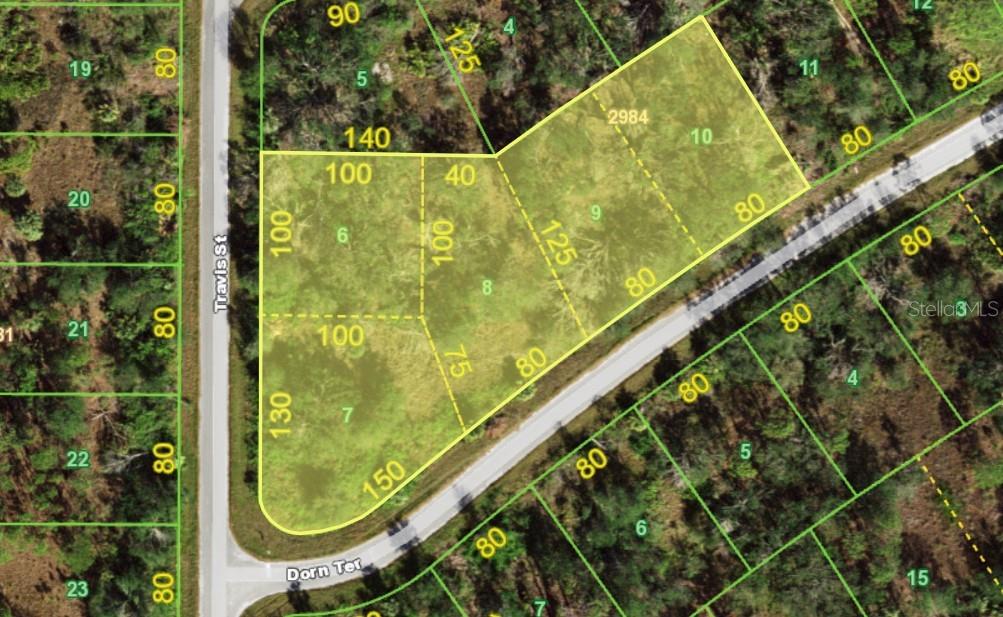 Available Now! PERFECT BUILDER OPPORTUNITY to purchase 5 Contiguous Lots to split and build 5 Homes, or utilize the Entire Estate Size 1.25 ACRE Residential Lot, or a portion of, to build your Dream Home and start living the Florida Lifestyle. No HOA fees. Great Location in Port Charlotte, Florida. Conveniently located close to Shopping, Dining, and Golf. Less than 1 mile to the Riverwood Golf Club, only 4.5 miles to the Port Charlotte Town Center Mall, and only 8 miles to North Port, with easy access to all of Port Charlotte, and just a short drive to Punta Gorda Airport. Make an offer today!