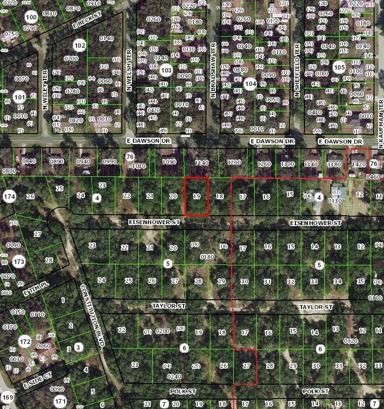 INVERNESS ACRES UNIT 01 AKA INVERNESS VILLAGE - Land