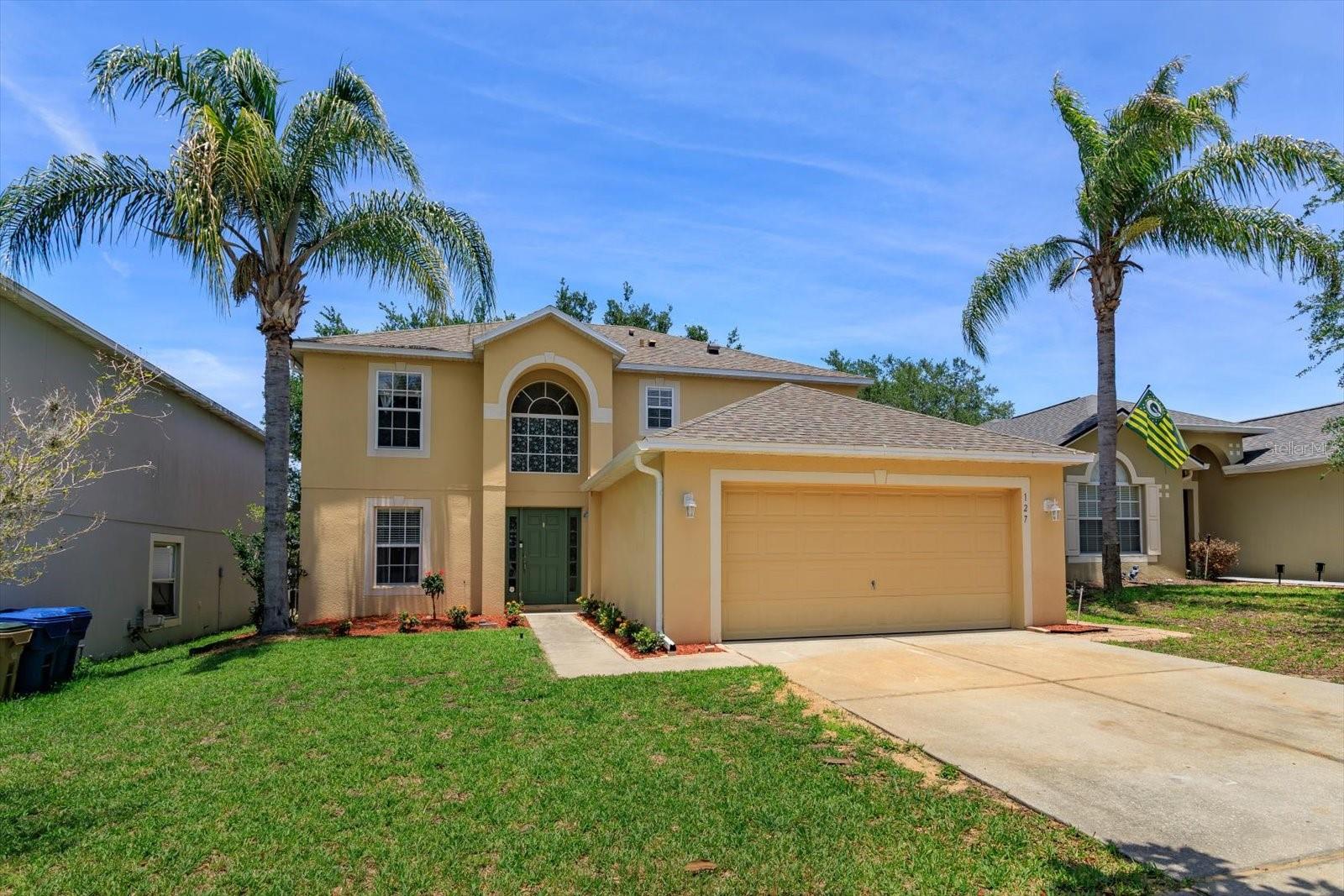 Spacious, Versatile, and Priced to Impress in Groveland!  If you've been searching for a home that offers plenty of room to spread out without stretching your budget, this 4-bedroom, 2.5-bath home deserves a closer look. Thoughtfully designed with both everyday living and flexibility in mind, this two-story floor plan provides the space today's households need.
At the heart of the home, you'll find a welcoming kitchen that opens seamlessly to the main living area, creating an ideal setup for everything from busy weekday routines to weekend gatherings. Just off the main living spaces, a generously sized first-floor office offers excellent flexibility. Whether you need a dedicated work-from-home space, a hobby room, study area, or even a potential guest room, this versatile space adapts to your needs.
Step inside and you'll immediately appreciate the soaring ceilings in the entryway, which fill the home with natural light and create an open, airy first impression. Upstairs, you'll find three secondary bedrooms along with a spacious primary suite featuring elevated ceilings and plenty of room to create your own private retreat.
Outside, the fully fenced backyard offers a comfortable space to enjoy the Florida lifestyle. Mature shade trees help create a relaxing outdoor setting, making it easy to unwind, entertain, garden, or simply enjoy a quiet evening outdoors.
With its flexible floor plan, generous living spaces, and attractive value, this Groveland home offers an outstanding opportunity for buyers looking for comfort, functionality, and room to grow.  Just minutes from Downtown Clermont and the beautiful Clermont Chain of Lakes, you'll find an abundance of opportunities for dining, shopping, recreation, and outdoor activities.  Additionally, easy access to the Florida Turnpike means Orlando and it's employers and attractions are easily accessible with an easy commute.  With its combination of space, flexibility, value, and location, this Groveland home is one you won't want to miss—schedule your private tour today.