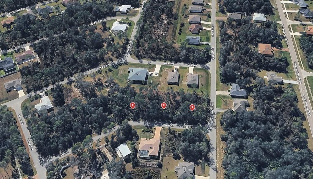 UNIQUE THREE OVERSIZED LOTS PACKAGE
Nice lots in an area of newer homes and new construction nearby.
Isaac Lane Lot 4 at 12,995 Sq.Ft. and Lot 5 at 11,250 Sq.Ft. and corner Lot 6 at
13,366 Sq.Ft.
Rare opportunity to build or invest in a growing North Port community with
proximity to the best that southwest Florida has to give!
Do not miss this opportunity to secure this prime real estate! 3 parcels for 3 lots 1137159304, 1137159305, 1137159306.