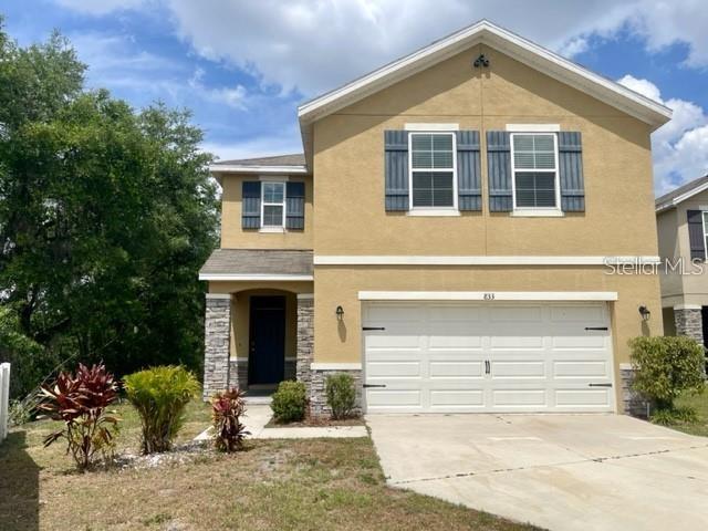 Great 4 bedroom 2.5 bath two story home located in Walden Woods a gated community in the heart of Plant City.  This home has luxury vinyl flooring throughout both floors of home, tall ceilings,  large ckitchen with stone counters and walk in pantry, open floor plan, sliding glass doors to private backyard.  Home is situated in a culdesac.  Half bath off huge open familyroom and eat in area.  All bedrooms are oversized and upstairs.  Laundry room is upstairs.  Well kept home and minutes from all that Plant City has to offer  and close to I4, Brandon, Lakeland and surrounding areas.