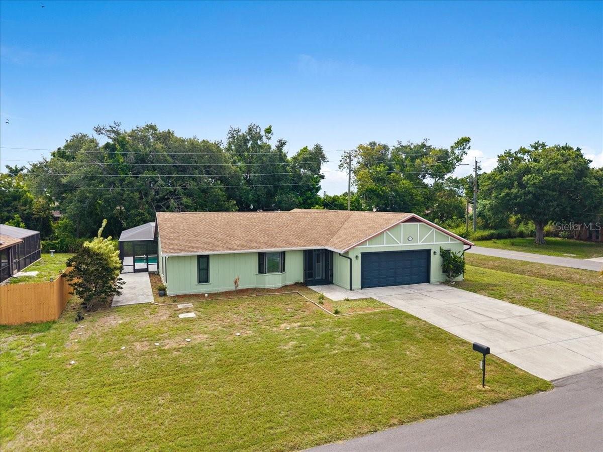 Welcome to your private Florida retreat in the highly desirable South Venice community! Situated on an oversized lot, this beautifully maintained pool home offers over 2,000 square feet of comfortable living space designed for both relaxation and entertaining.
Step inside to discover spacious, light-filled living areas and a well-appointed kitchen featuring granite countertops, abundant cabinetry, and ample workspace for everyday living. The home's thoughtful layout provides generous room sizes, comfortable gathering spaces, and seamless indoor-outdoor flow. This home also sits in flood zone X with NO HOA, CDD and has a split mother in-law suite. 
Enjoy year-round Florida living from the expansive screened lanai overlooking your private sparkling pool—perfect for morning coffee, afternoon relaxation, or hosting family and friends. Hurricane-impact sliding glass doors enhance both security and energy efficiency while bringing natural light into the home.
Recent updates provide peace of mind, including a roof replacement in 2020, pool cage replacement in 2020, new air conditioning system installed in 2022, and an upgraded water system. Laminate flooring throughout much of the home creates a clean, modern feel and easy maintenance.
Located in a quiet neighborhood just minutes from shopping, dining, golf courses, world-class beaches, and historic downtown Venice, this property offers the ideal combination of privacy, convenience, and Florida lifestyle. Whether you're seeking a primary residence, seasonal getaway, or investment opportunity, this move-in-ready home is ready to impress.
Experience the best of Venice living—private pool, oversized lot, desirable South Venice location, and major system updates already completed.