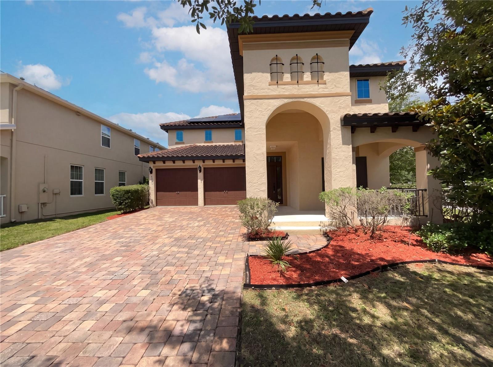 Experience 8715 Quiet Meadows Trl, a residence recently refreshed with fresh interior paint throughout. The kitchen is equipped with a central island and all stainless steel appliances. The primary bathroom features double sinks and a separate tub and shower, while the primary bedroom contains a walk in closet. Outside, a covered patio overlooks a ground pool and partially fenced. A perfect blend of modern updates and refreshing outdoor comfort. Included 100-Day Home Warranty with buyer activation
